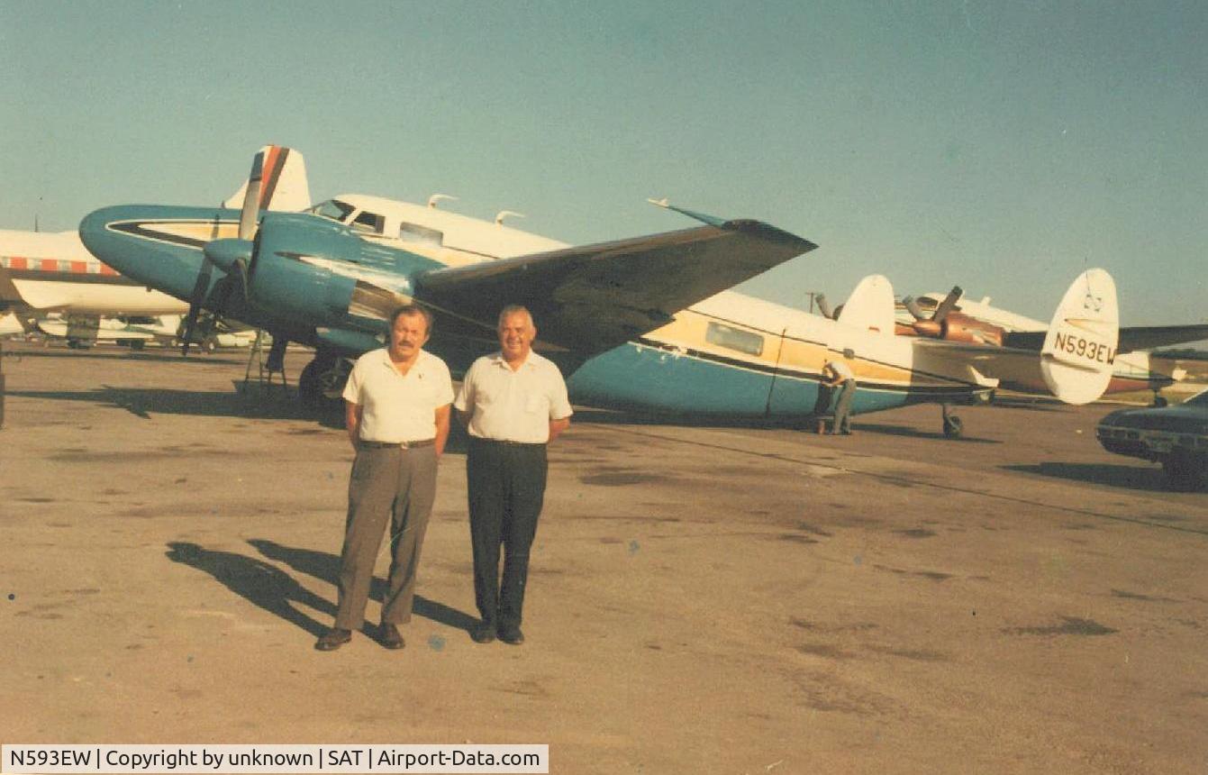 N593EW, 1943 Lockheed PV-1 C/N 5591, Howard Super 350 - operated by Sealy Mattress Co. of Ohio 1969-1971. Pilot Jim Hoover/Co-Pilot Robbie Robinson. The 593 was Sealy's PO Box Number, EW were the initials of Ernest Wuliger, President and CEO of Sealy.  Current wherabouts unknown.