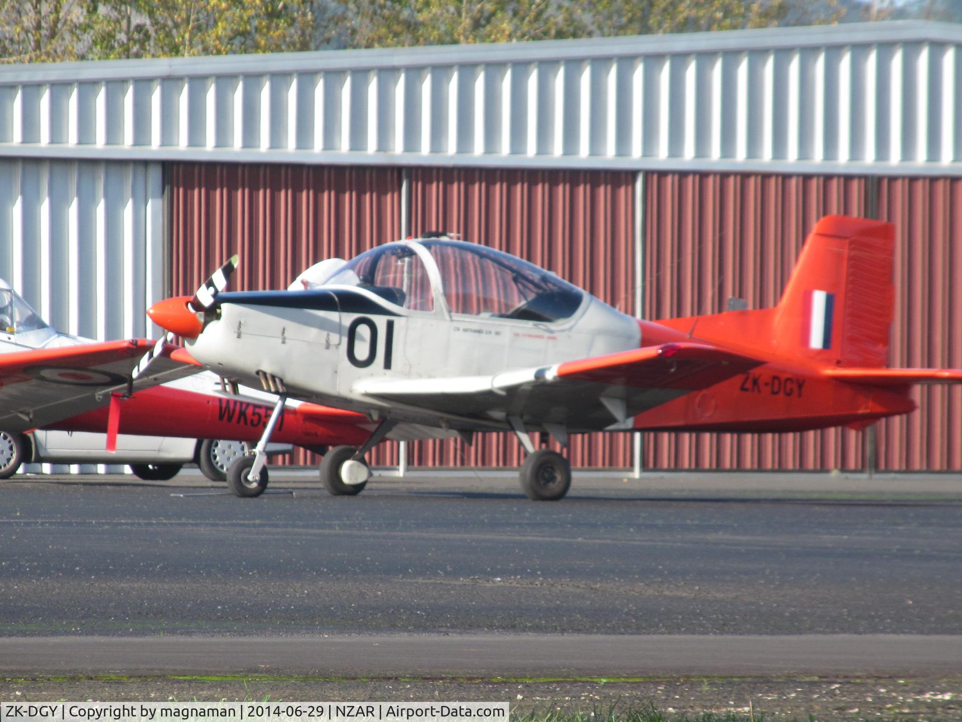 ZK-DGY, Pacific Aerospace CT/4 Airtrainer C/N CT4-001, another museum based local