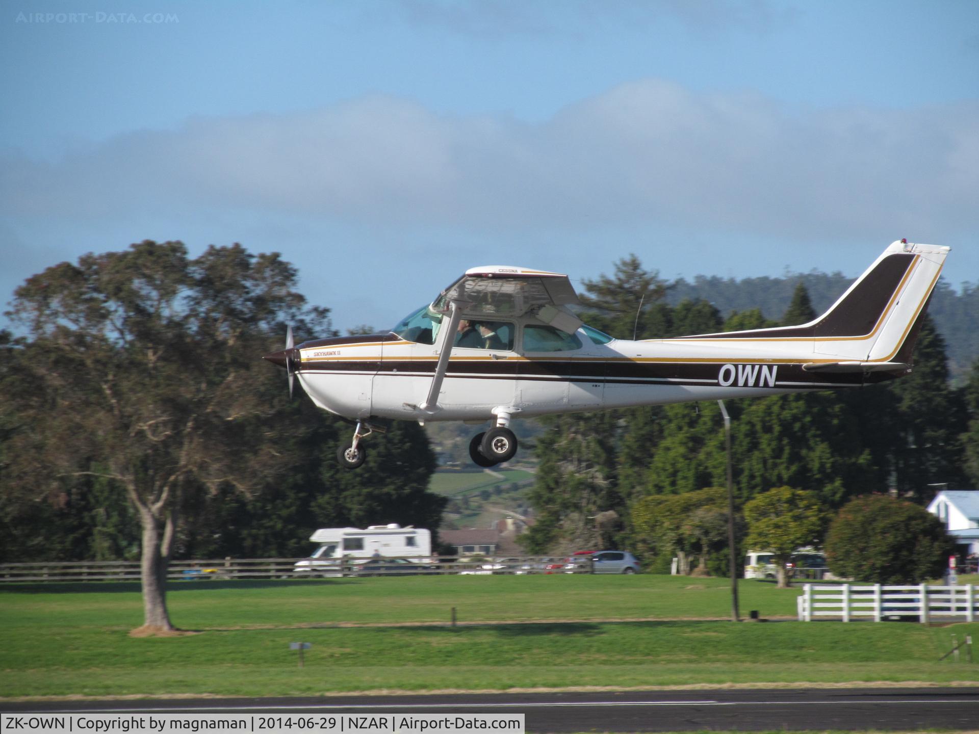 ZK-OWN, Cessna 172p C/N 172-71859, Just got it landing today