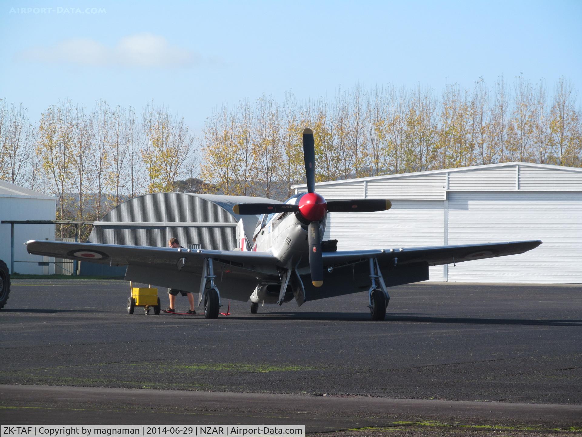 ZK-TAF, North American P-51D Mustang C/N 122-41369, nice prop