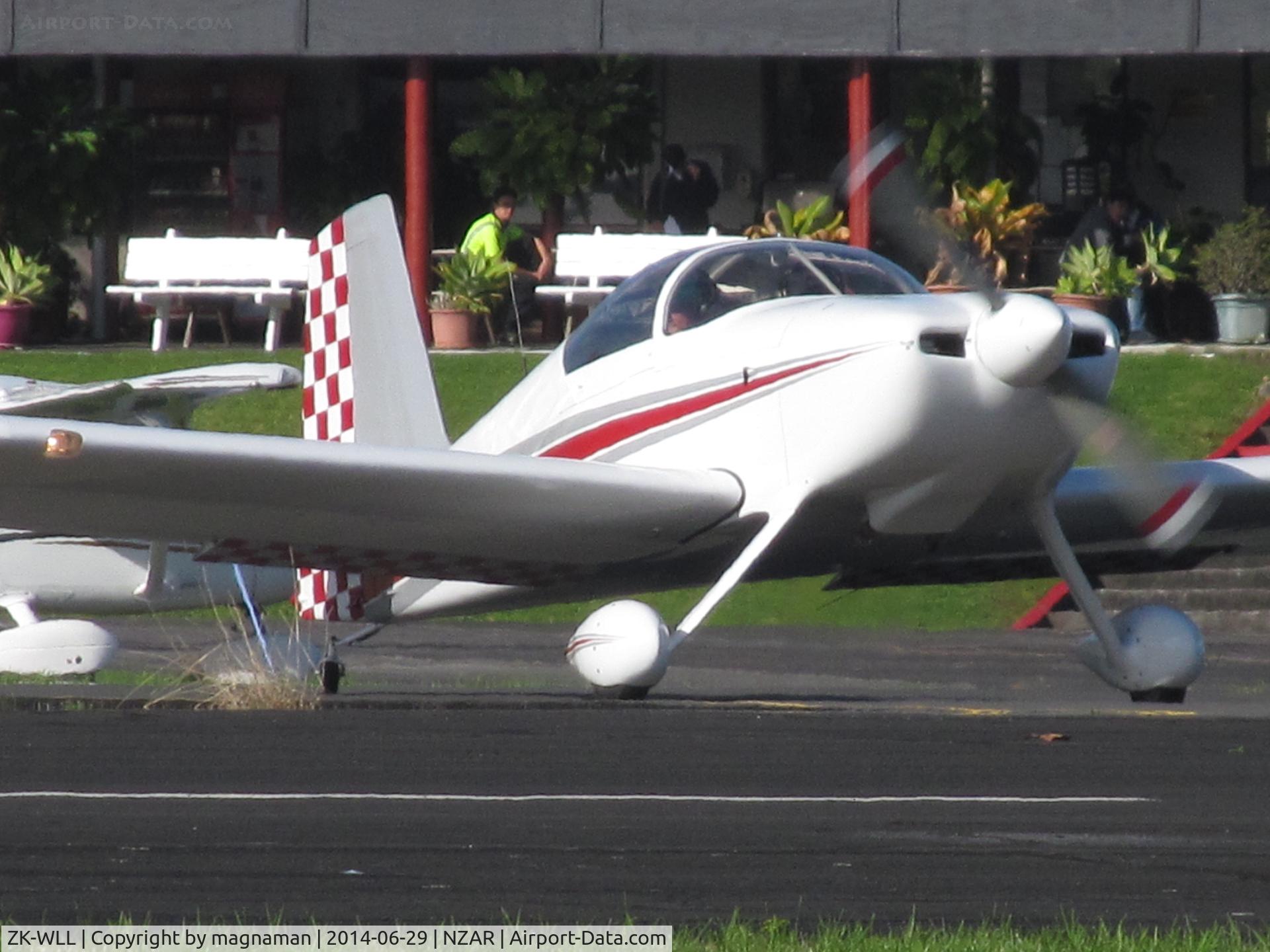 ZK-WLL, Vans RV-7 C/N 71005, regular local flyer