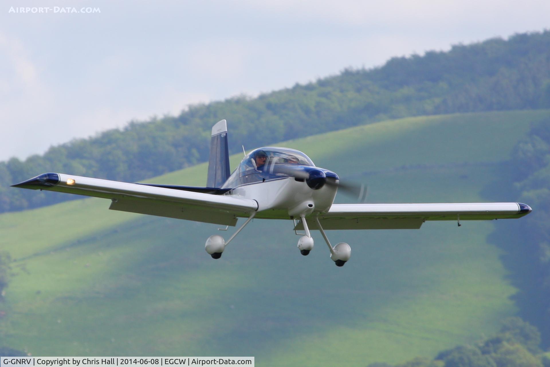 G-GNRV, 2005 Vans RV-9A C/N PFA 320-14344, visitor at Welshpool