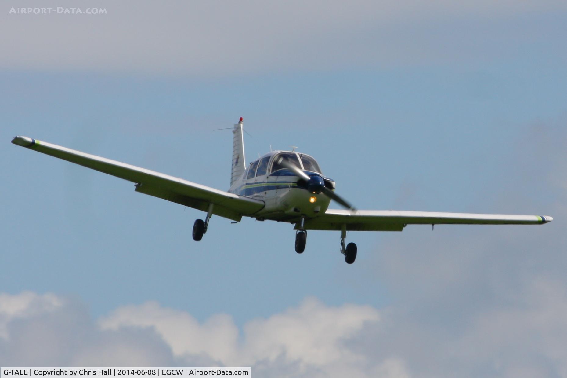 G-TALE, 1981 Piper PA-28-181 Cherokee Archer II C/N 28-8290048, visitor at Welshpool