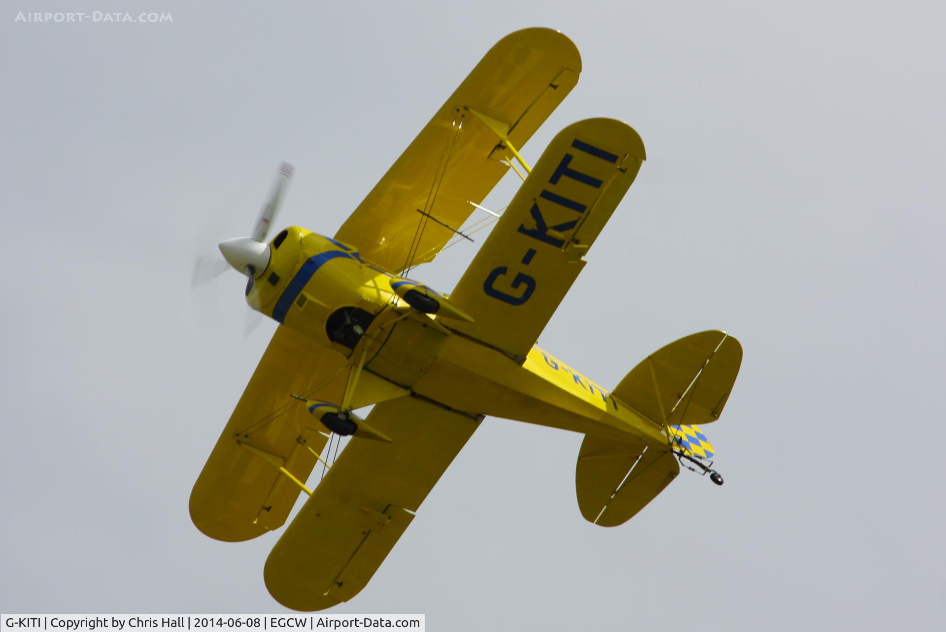G-KITI, 1982 Pitts S-2E Special C/N 002, at the Bob Jones Memorial Airshow, Welshpool