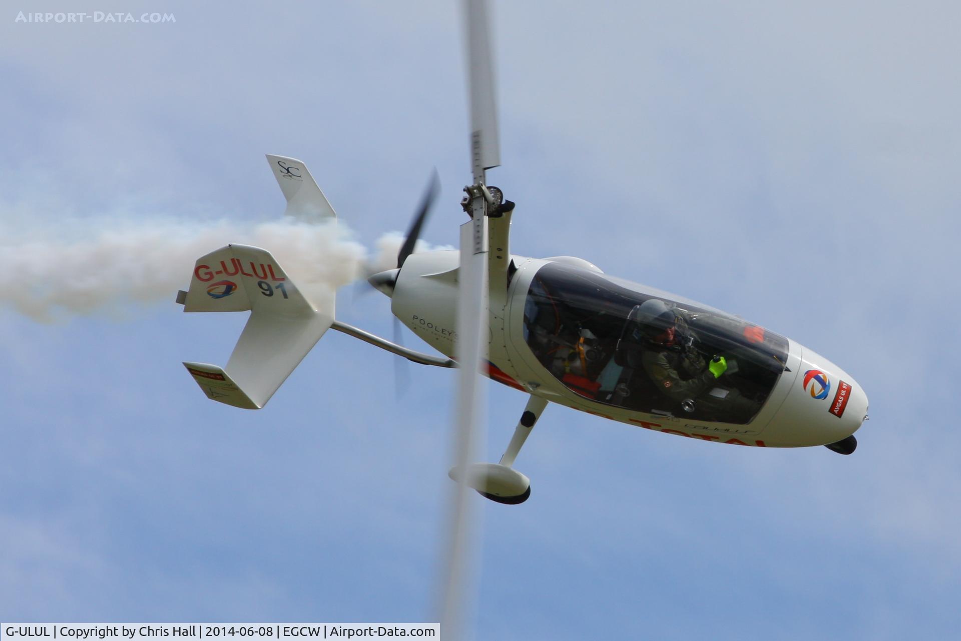 G-ULUL, 2010 RotorSport UK Calidus C/N RSUK/CALS/009, at the Bob Jones Memorial Airshow, Welshpool