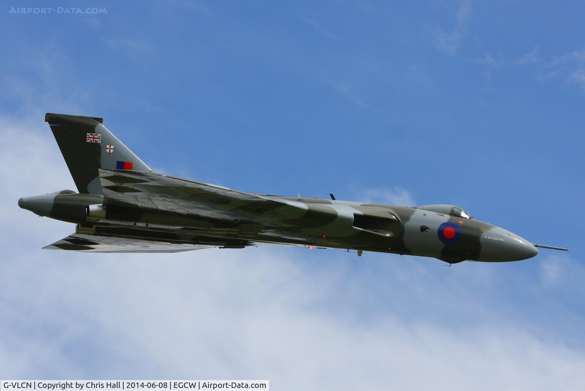 G-VLCN, 1960 Avro Vulcan B.2 C/N Set 12, at the Bob Jones Memorial Airshow, Welshpool