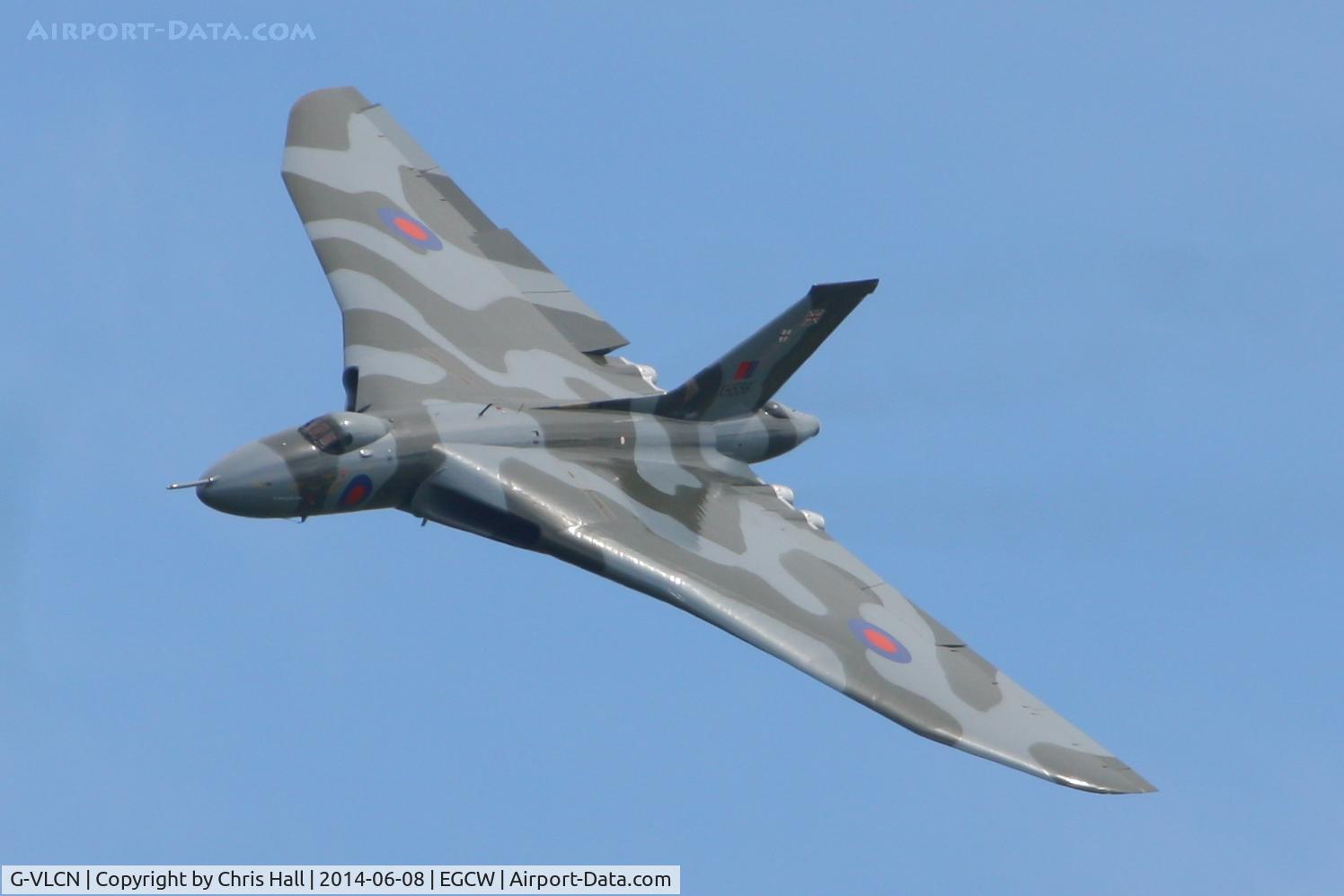 G-VLCN, 1960 Avro Vulcan B.2 C/N Set 12, at the Bob Jones Memorial Airshow, Welshpool