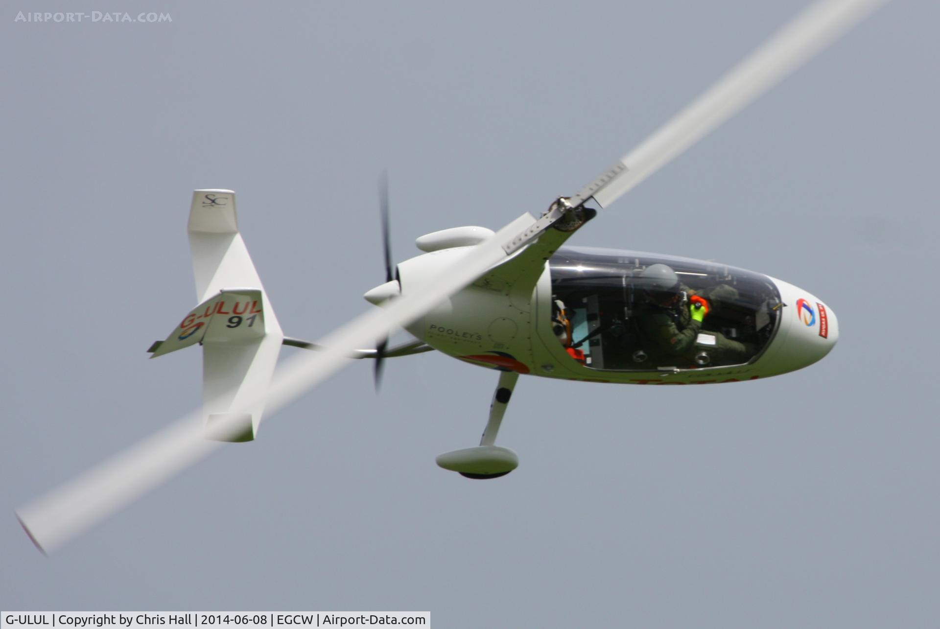 G-ULUL, 2010 RotorSport UK Calidus C/N RSUK/CALS/009, at the Bob Jones Memorial Airshow, Welshpool