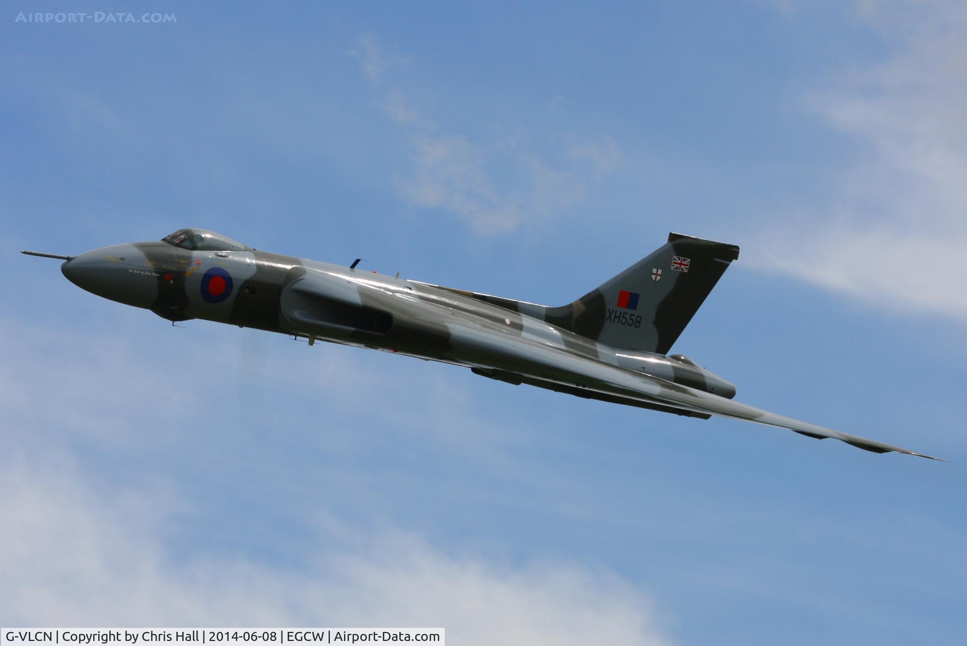 G-VLCN, 1960 Avro Vulcan B.2 C/N Set 12, at the Bob Jones Memorial Airshow, Welshpool