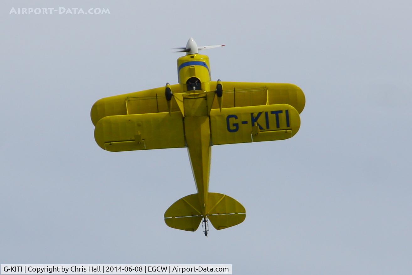 G-KITI, 1982 Pitts S-2E Special C/N 002, at the Bob Jones Memorial Airshow, Welshpool