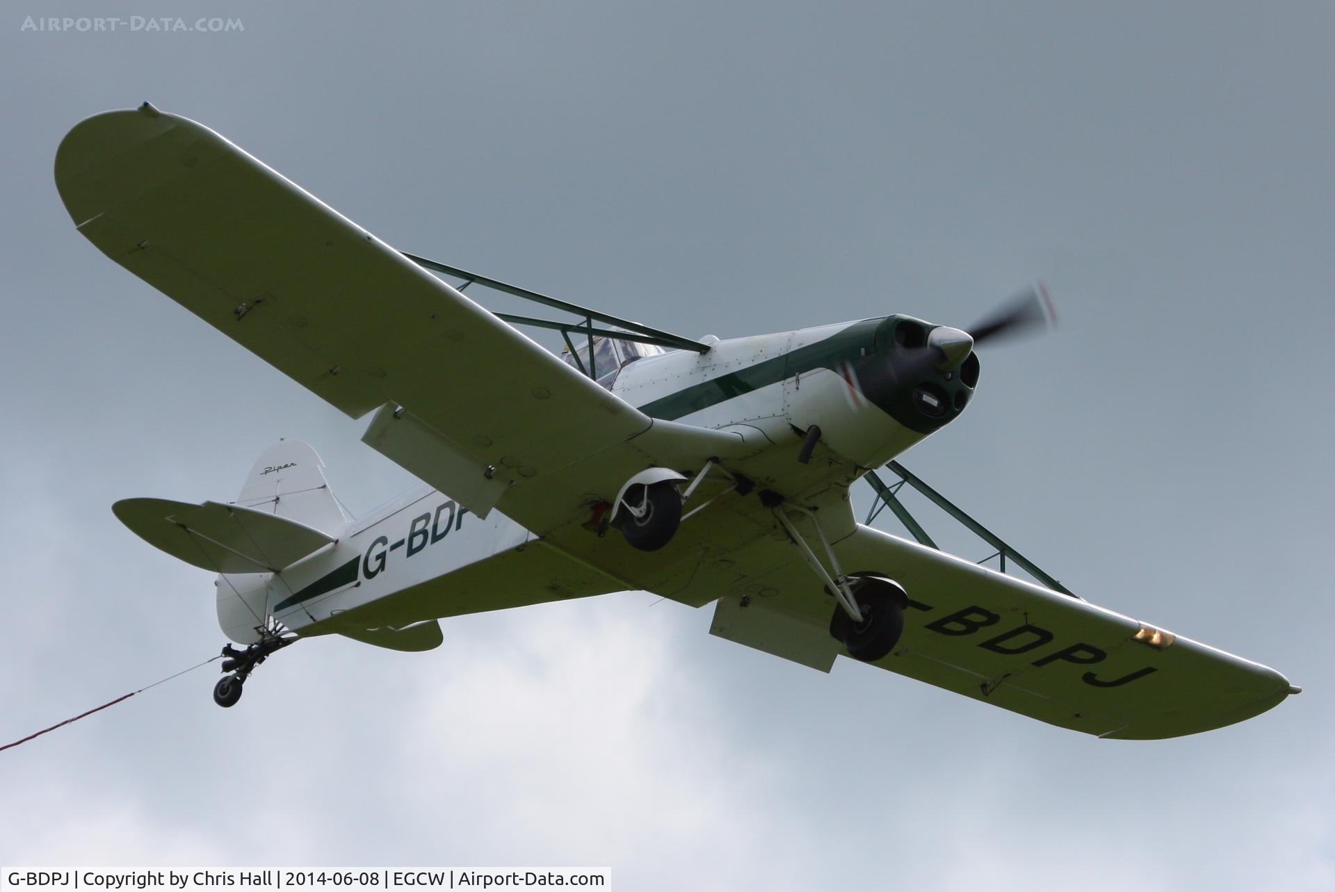 G-BDPJ, 1965 Piper PA-25-235 Pawnee C/N 25-3665, at the Bob Jones Memorial Airshow, Welshpool
