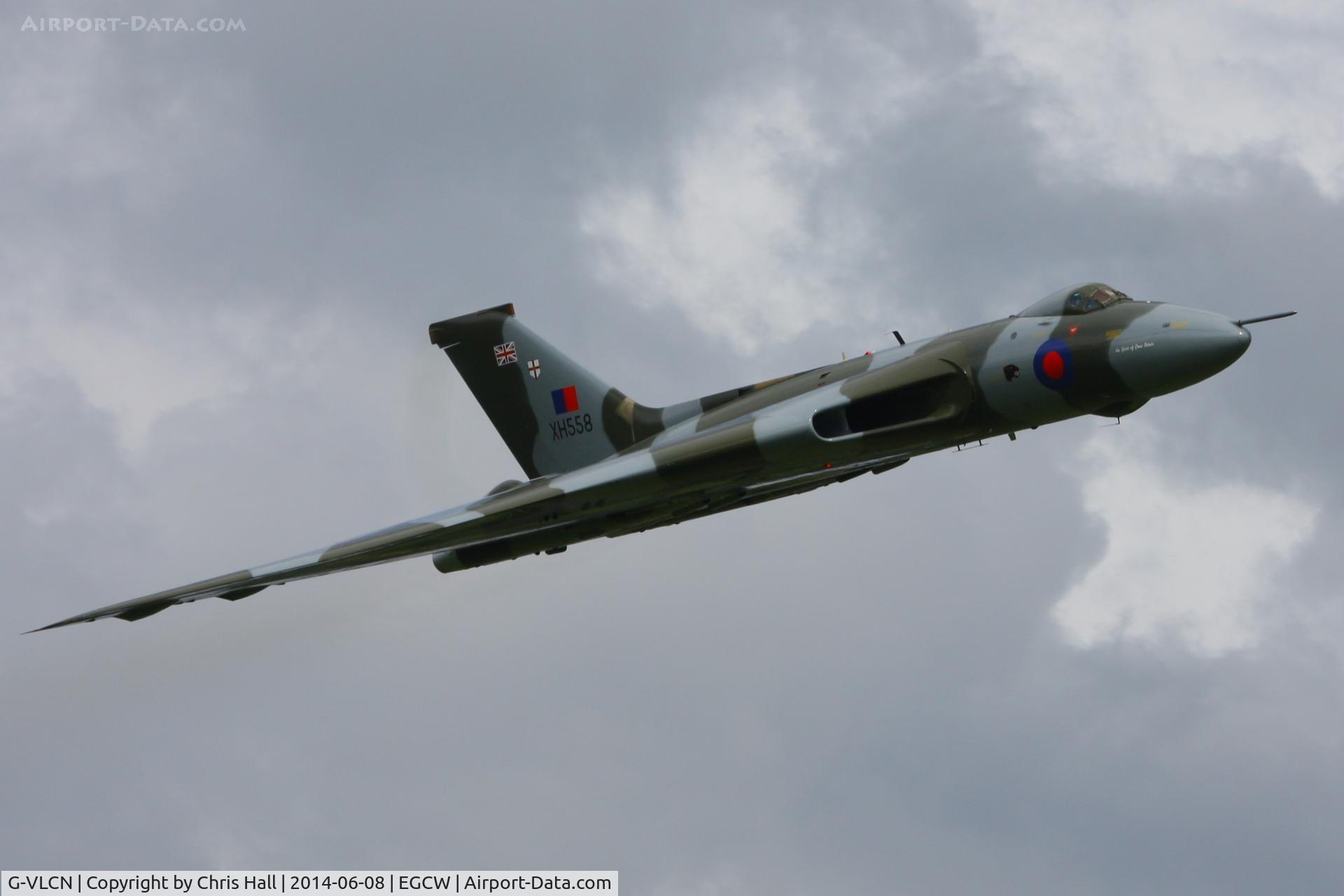 G-VLCN, 1960 Avro Vulcan B.2 C/N Set 12, at the Bob Jones Memorial Airshow, Welshpool