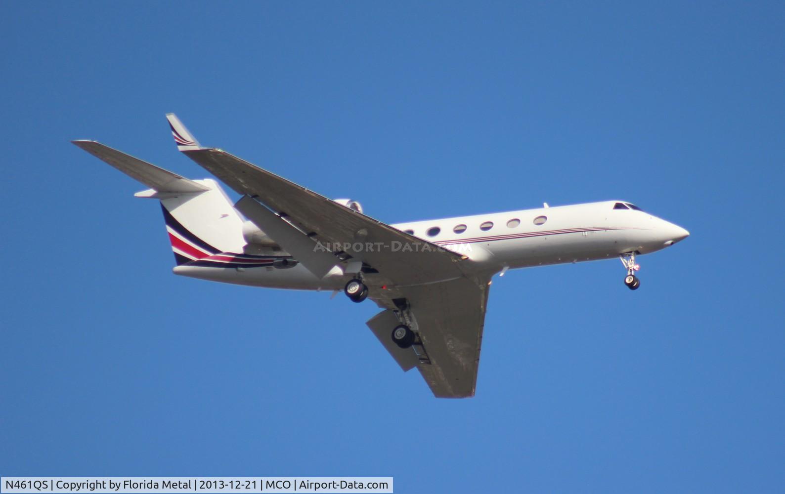 N461QS, 2008 Gulfstream Aerospace GIV-X (G450) C/N 4125, Net Jets Gulfstream 450