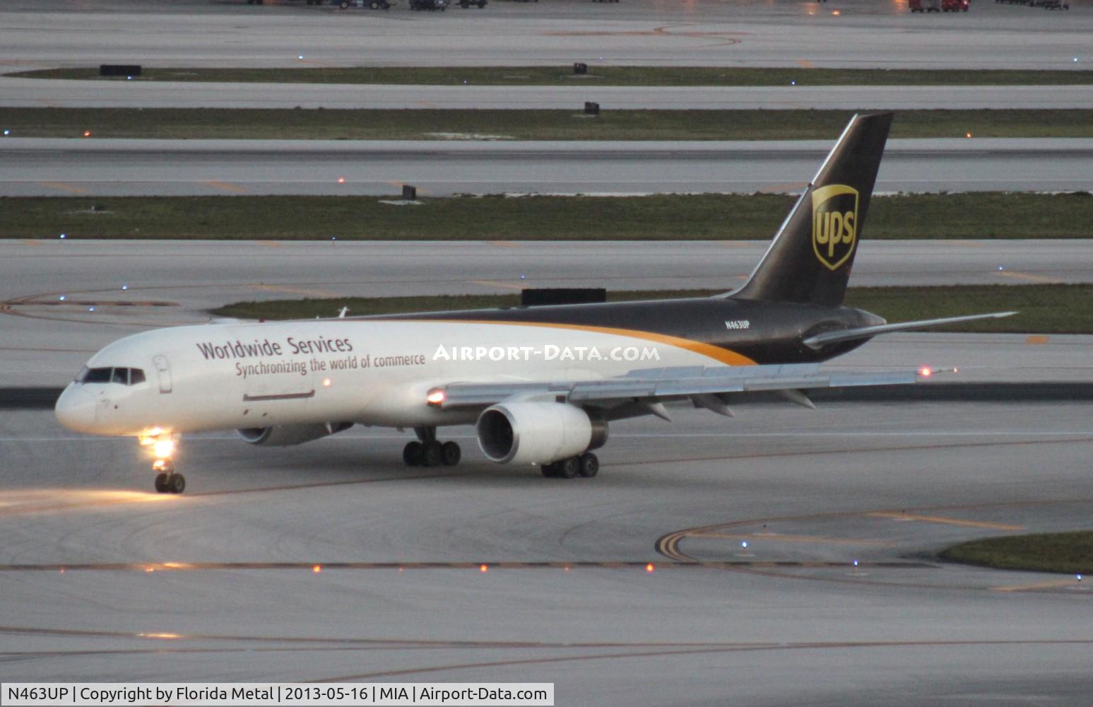 N463UP, 1997 Boeing 757-24APF C/N 28267, UPS 767-300