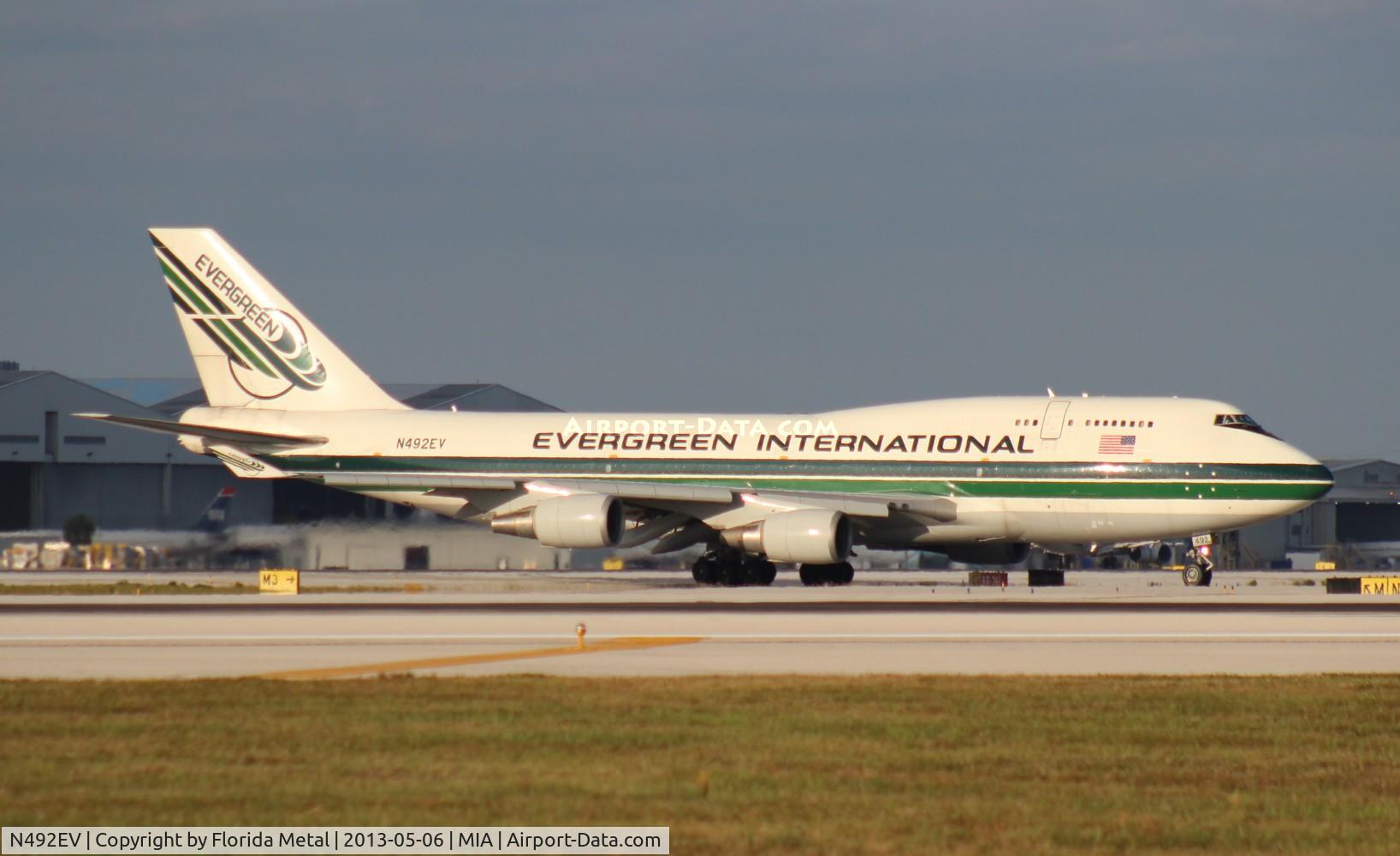 N492EV, 1991 Boeing 747-446 C/N 25308, Evergreen 747-400