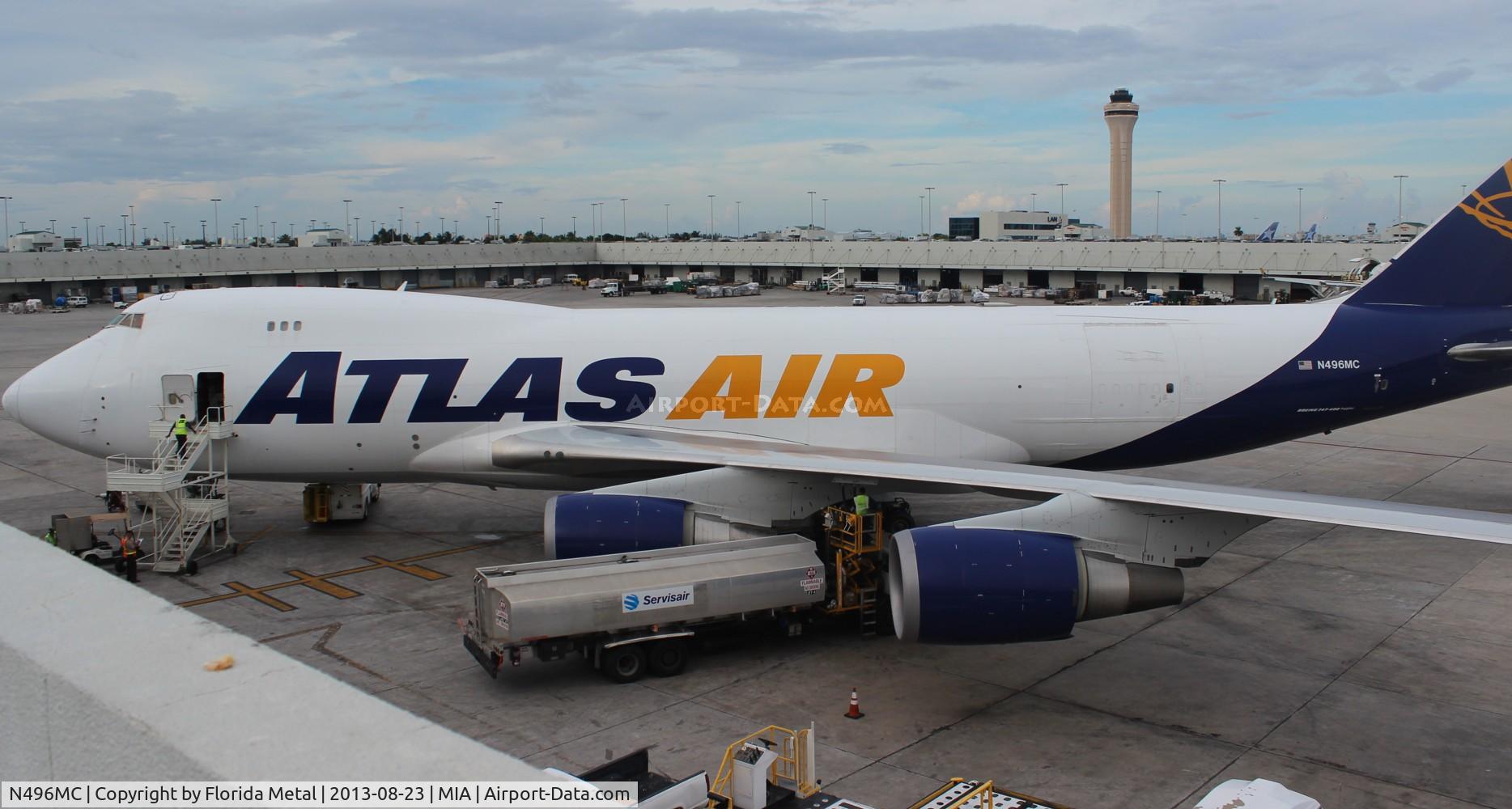 N496MC, 1999 Boeing 747-47UF C/N 29257, Atlas 747-400F