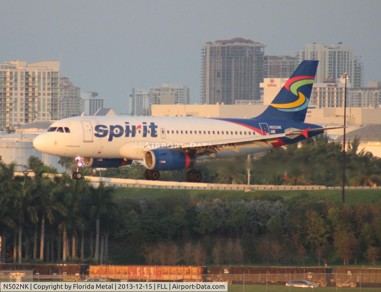 N502NK, 2005 Airbus A319-132 C/N 2433, Spirit A319