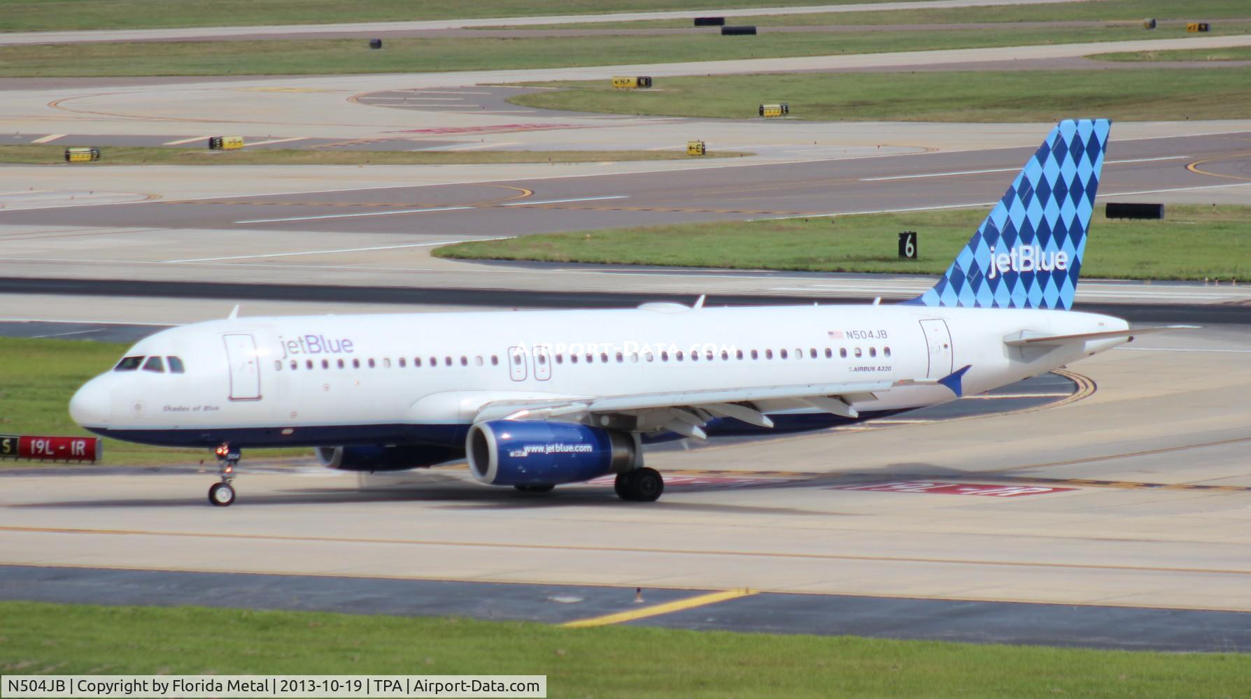 N504JB, 1999 Airbus A320-232 C/N 1156, Jet Blue A320
