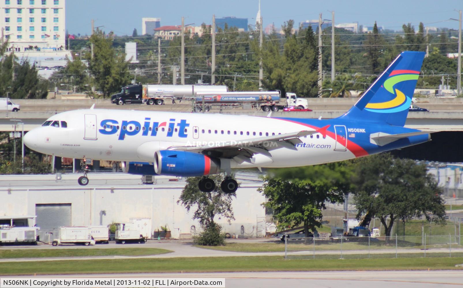 N506NK, 2005 Airbus A319-132 C/N 2490, Spirit A319