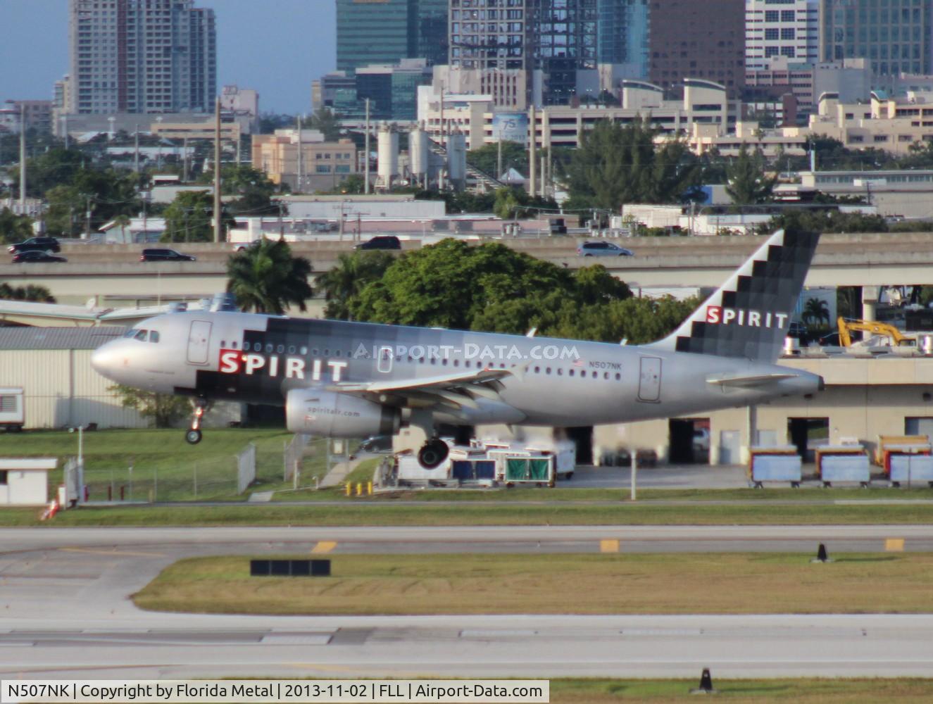 N507NK, 2005 Airbus A319-132 C/N 2560, Spirit A319