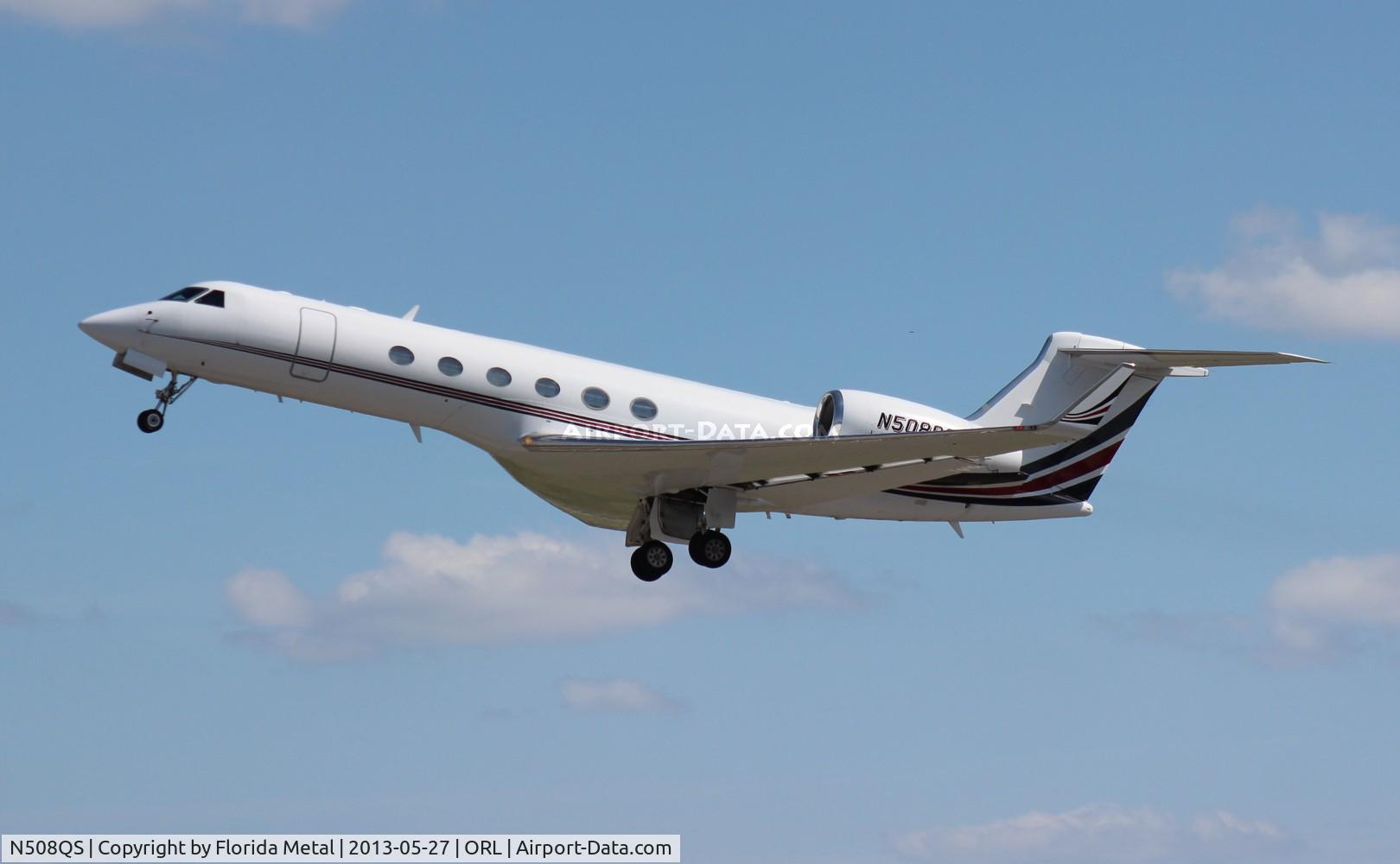N508QS, 2001 Gulfstream Aerospace G-V C/N 631, Gulfstream V