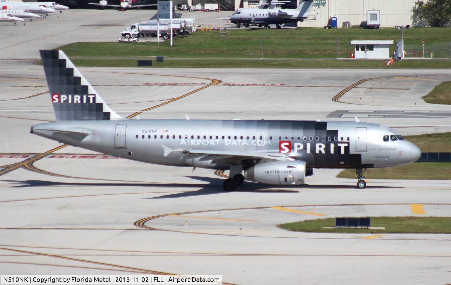 N510NK, 2005 Airbus A319-132 C/N 2622, Spirit A319