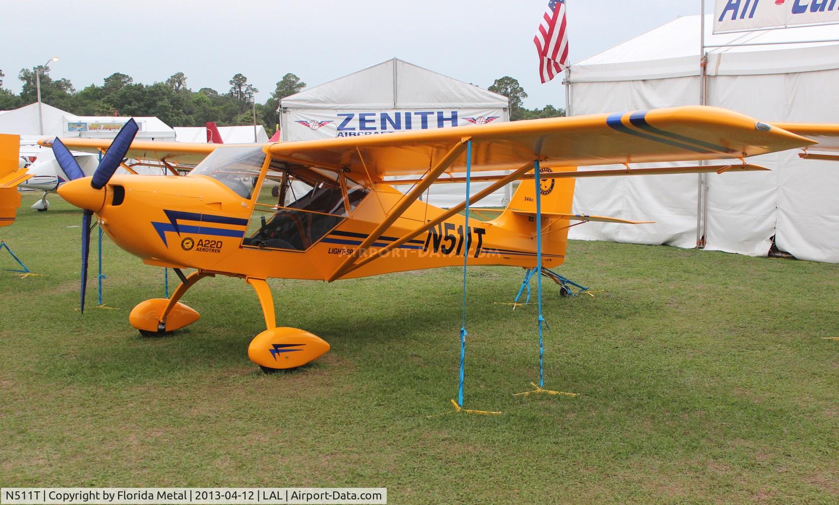 N511T, 2011 Aeropro CZ A220 C/N 34411, Aerotek A220