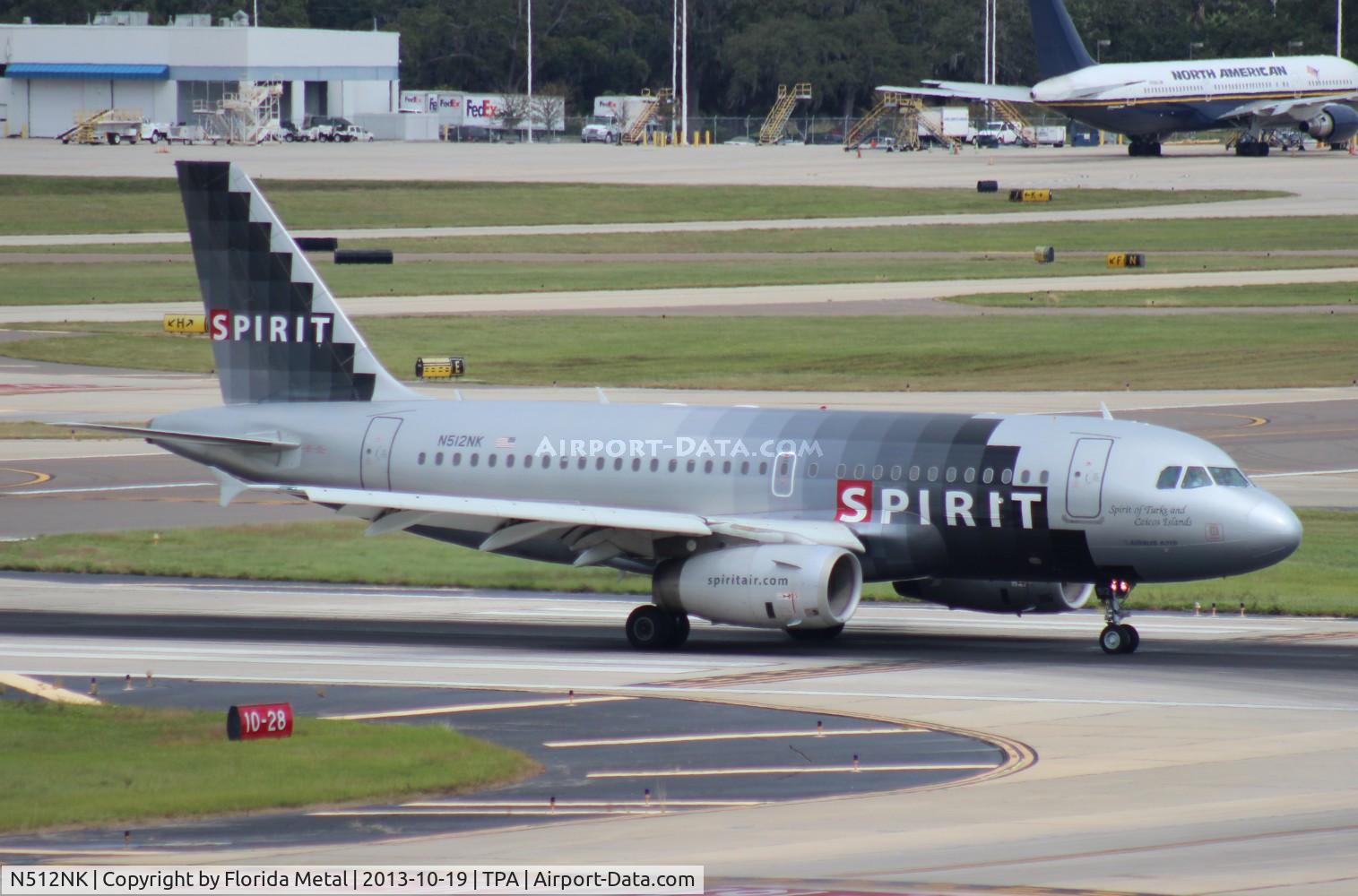 N512NK, 2006 Airbus A319-132 C/N 2673, Spirit A319