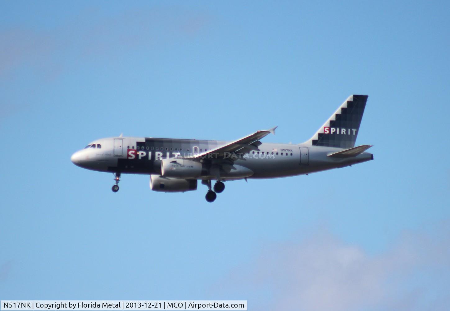 N517NK, 2006 Airbus A319-132 C/N 2711, Spirit A319