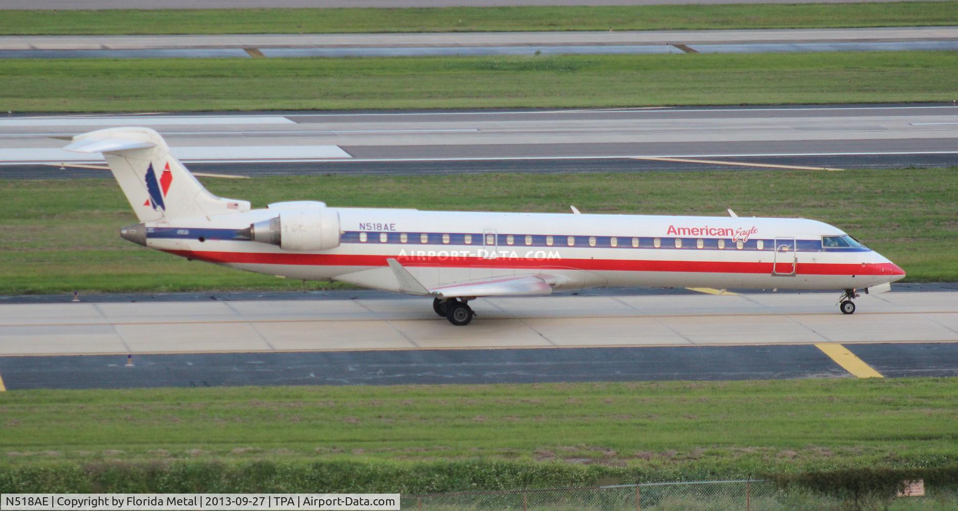 N518AE, 2003 Bombardier CRJ-701ER (CL-600-2C10) Regional Jet C/N 10126, Eagle CRJ-700