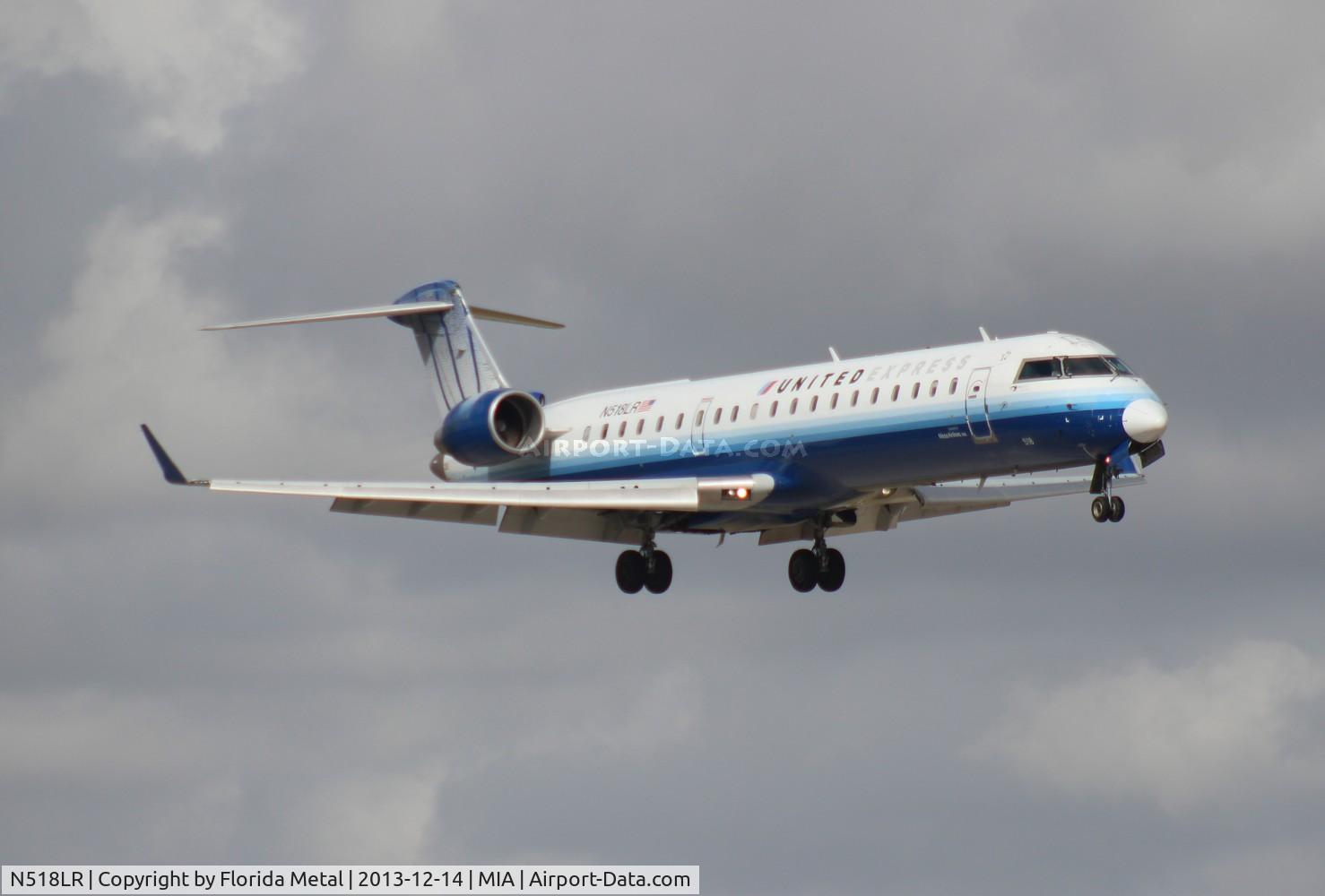 N518LR, 2006 Bombardier CRJ-700 (CL-600-2C10) Regional Jet C/N 10259, United Express CRJ-700
