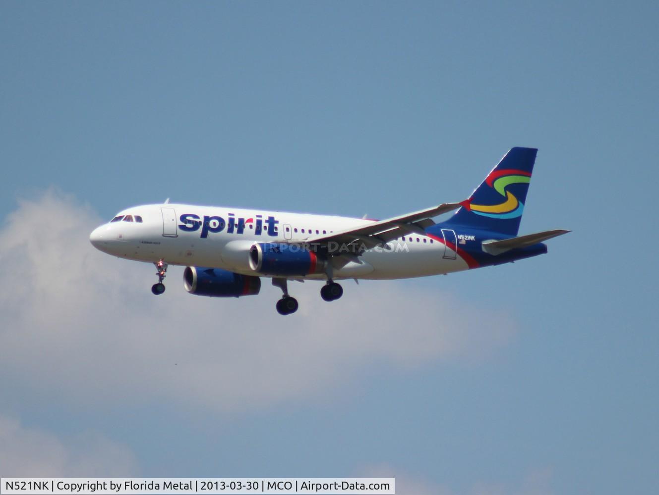 N521NK, 2006 Airbus A319-132 C/N 2797, Spirit A319