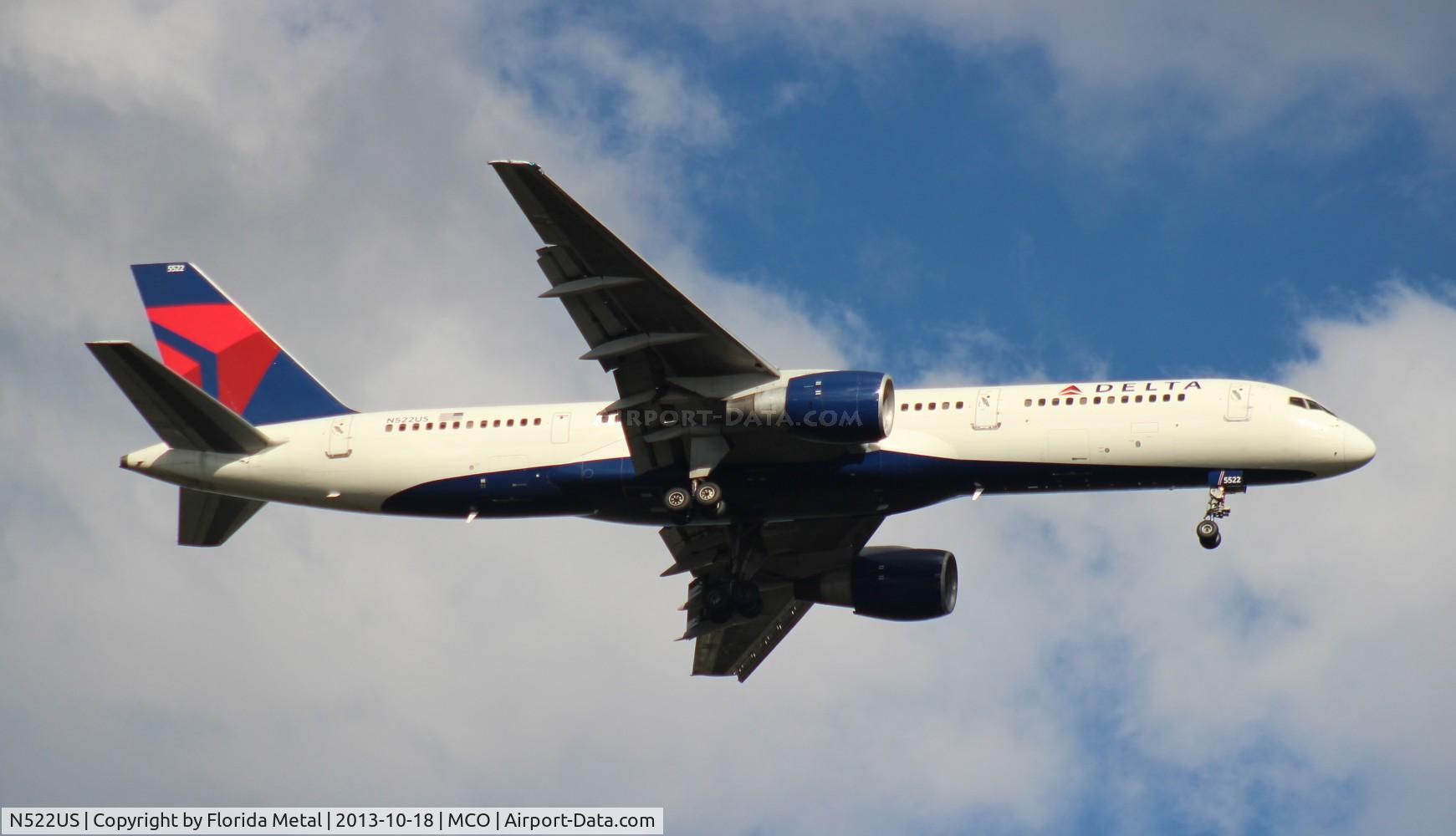 N522US, 1987 Boeing 757-251 C/N 23616, Delta 757-200