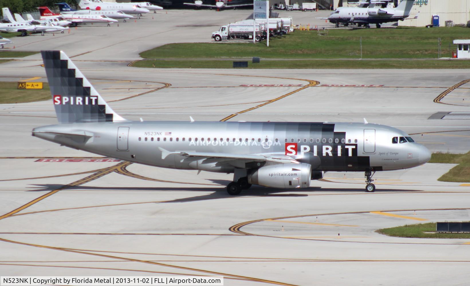 N523NK, 2006 Airbus A319-132 C/N 2898, Spirit A319