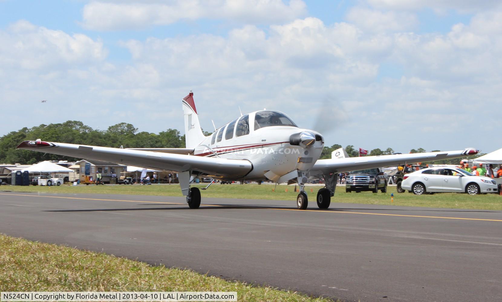 N524CN, 1984 Beech A36 Bonanza 36 C/N E-2144, Beech A36