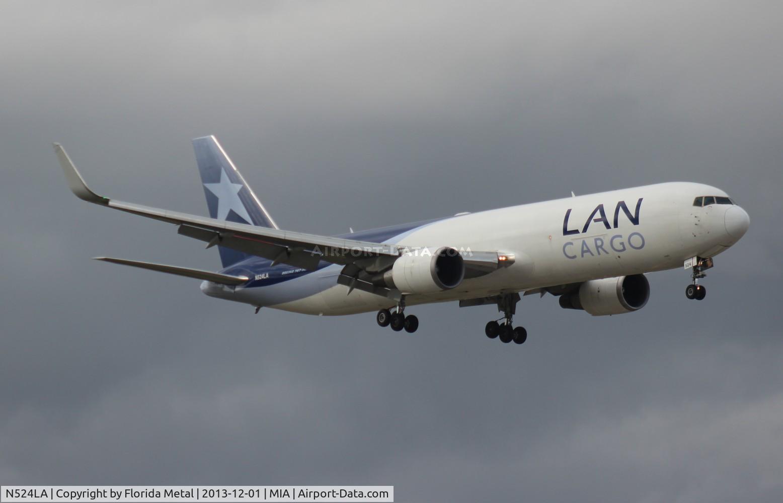 N524LA, 2007 Boeing 767-346F C/N 35816, LAN Cargo 767-300