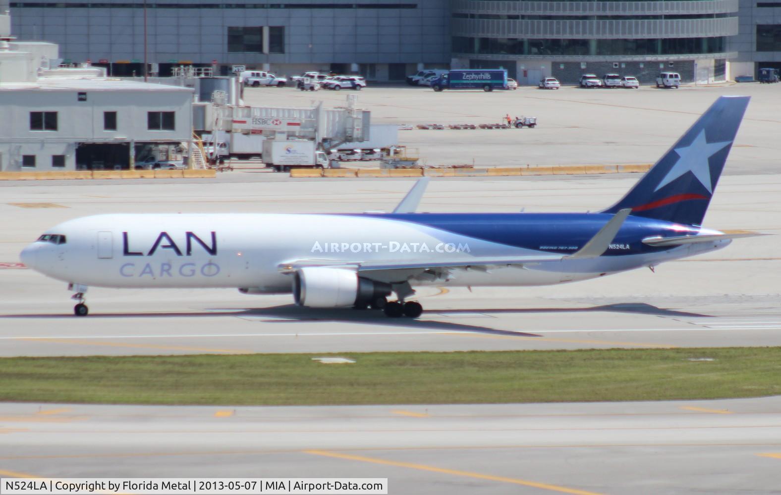 N524LA, 2007 Boeing 767-346F C/N 35816, LAN Cargo 767-300