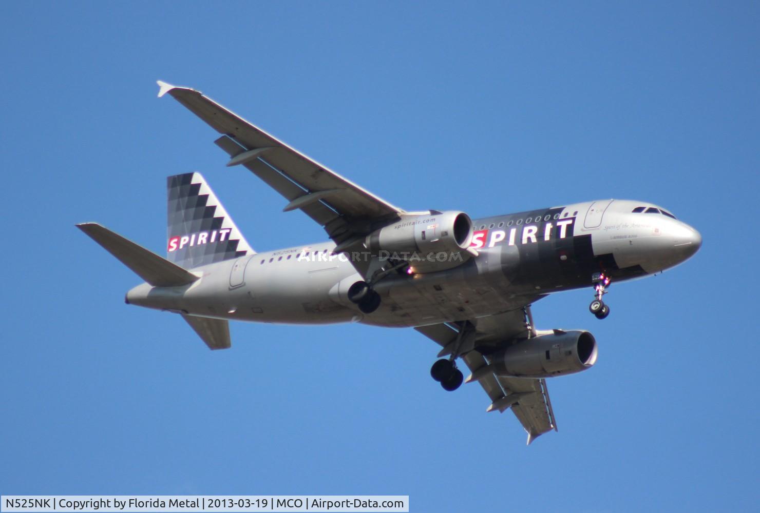 N525NK, 2006 Airbus A319-132 C/N 2942, Spirit A319