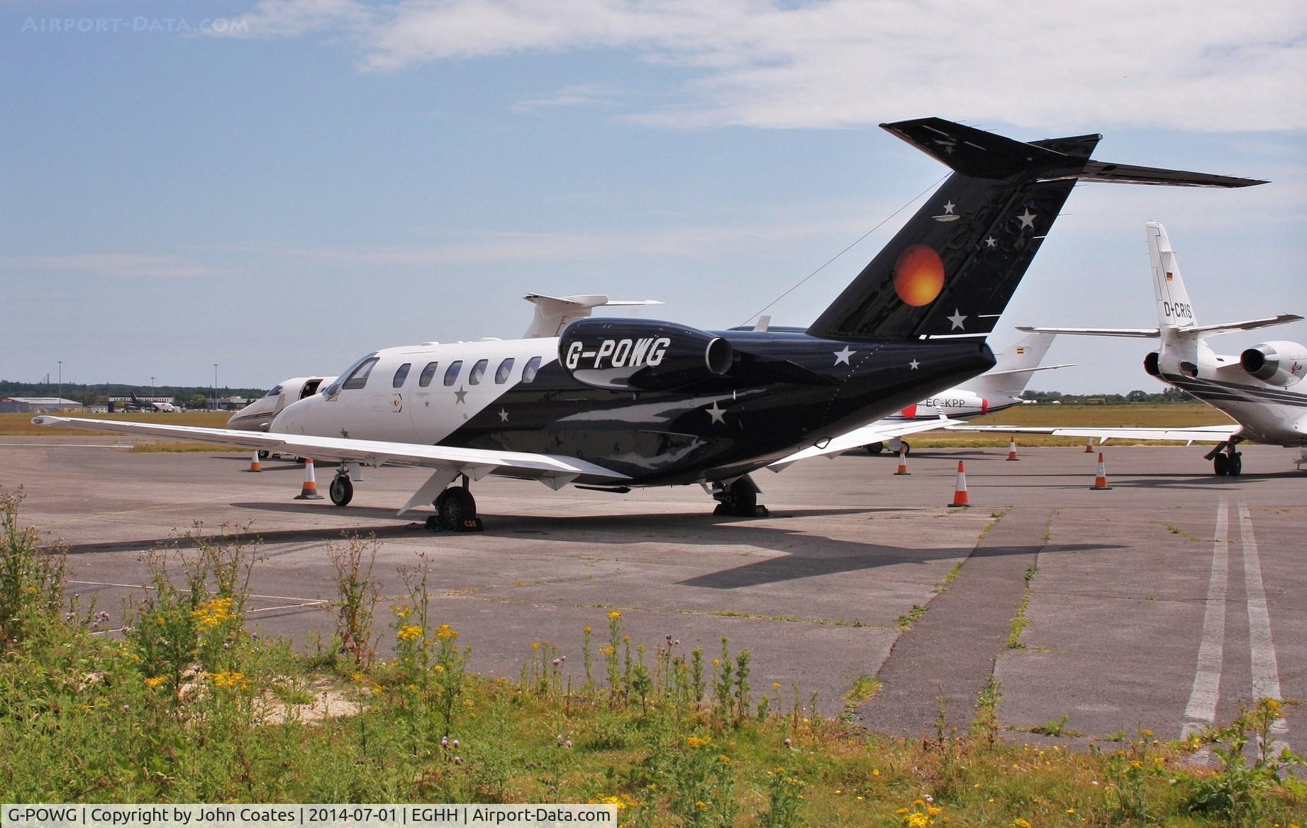 G-POWG, 2011 Cessna 525A CitationJet CJ2+ C/N 525A-0485, At CSE