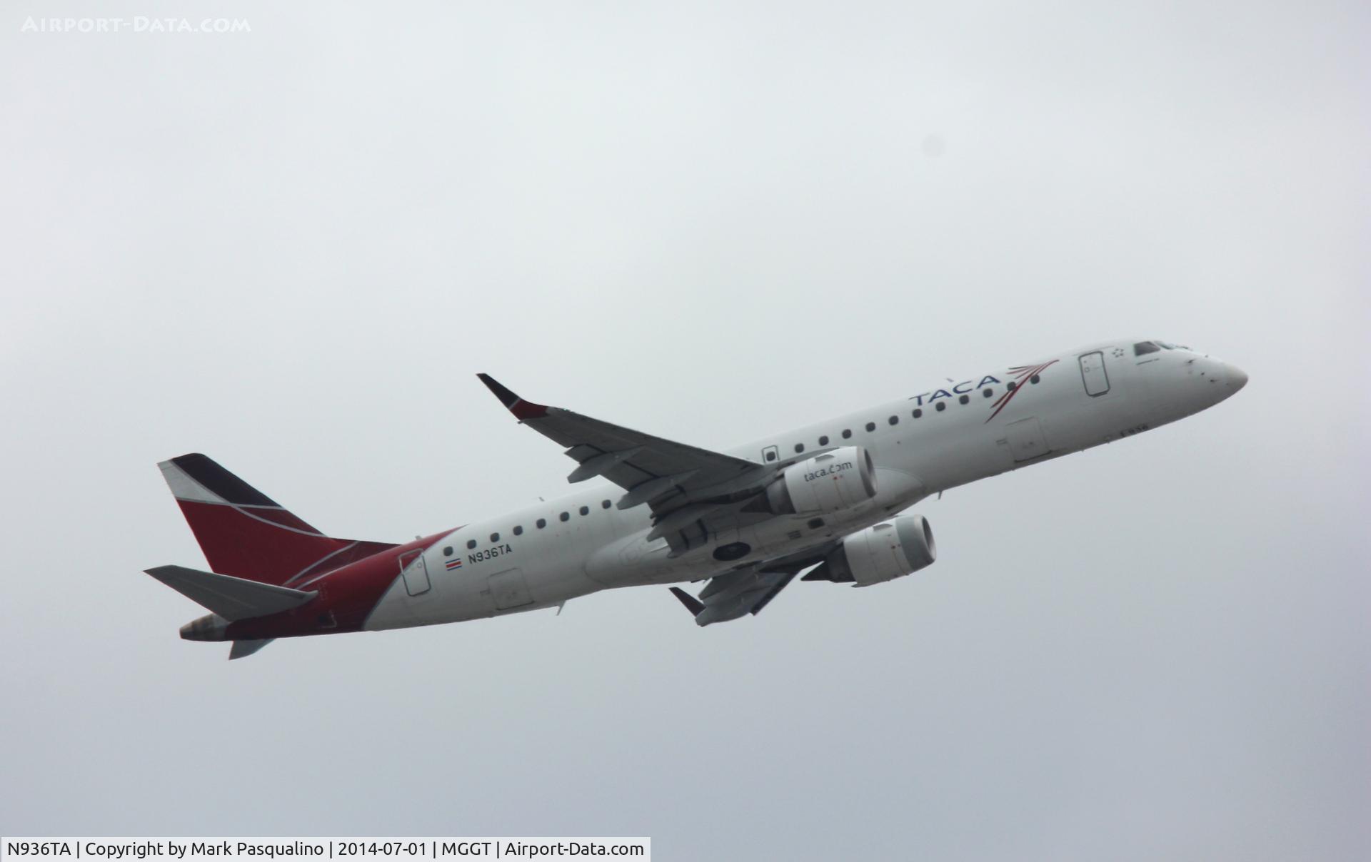 N936TA, 2008 Embraer 190AR (ERJ-190-100IGW) C/N 19000215, ERJ-190-100 IGW