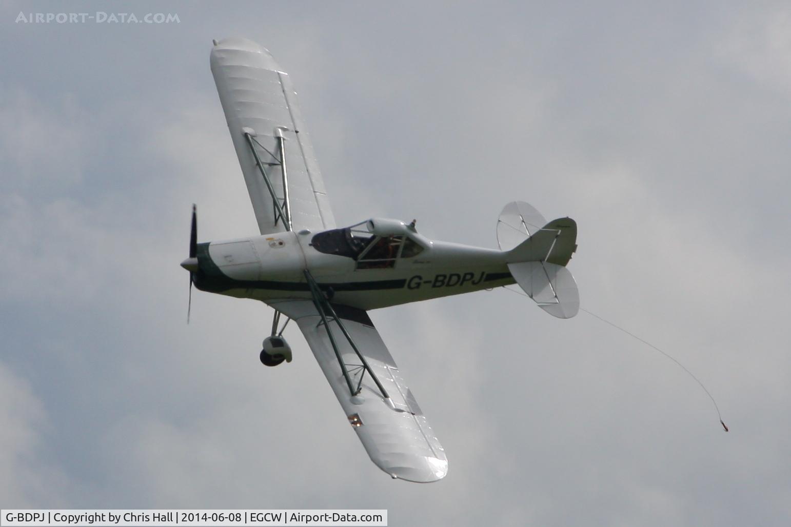 G-BDPJ, 1965 Piper PA-25-235 Pawnee C/N 25-3665, at the Bob Jones Memorial Airshow, Welshpool