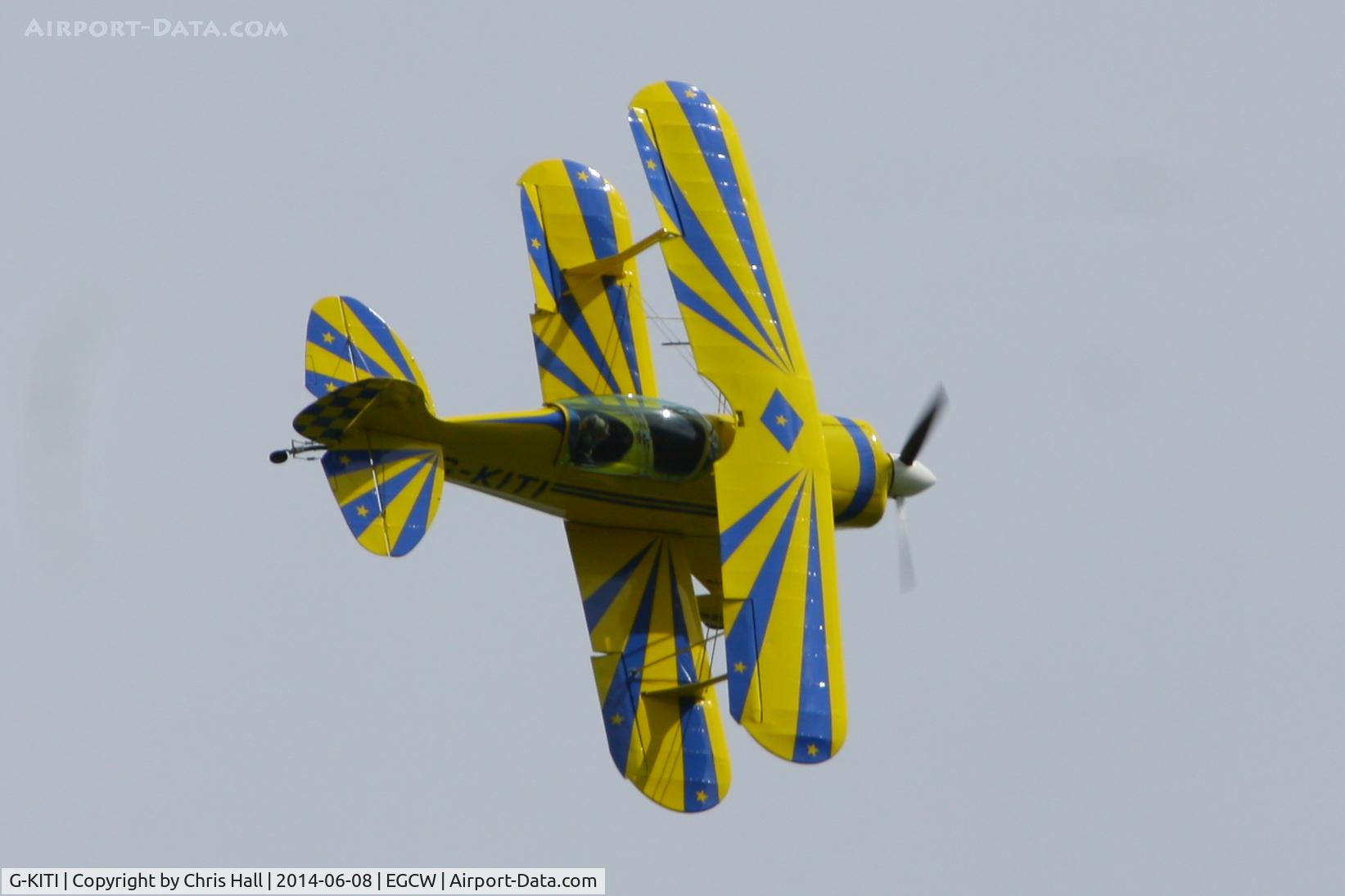 G-KITI, 1982 Pitts S-2E Special C/N 002, at the Bob Jones Memorial Airshow, Welshpool