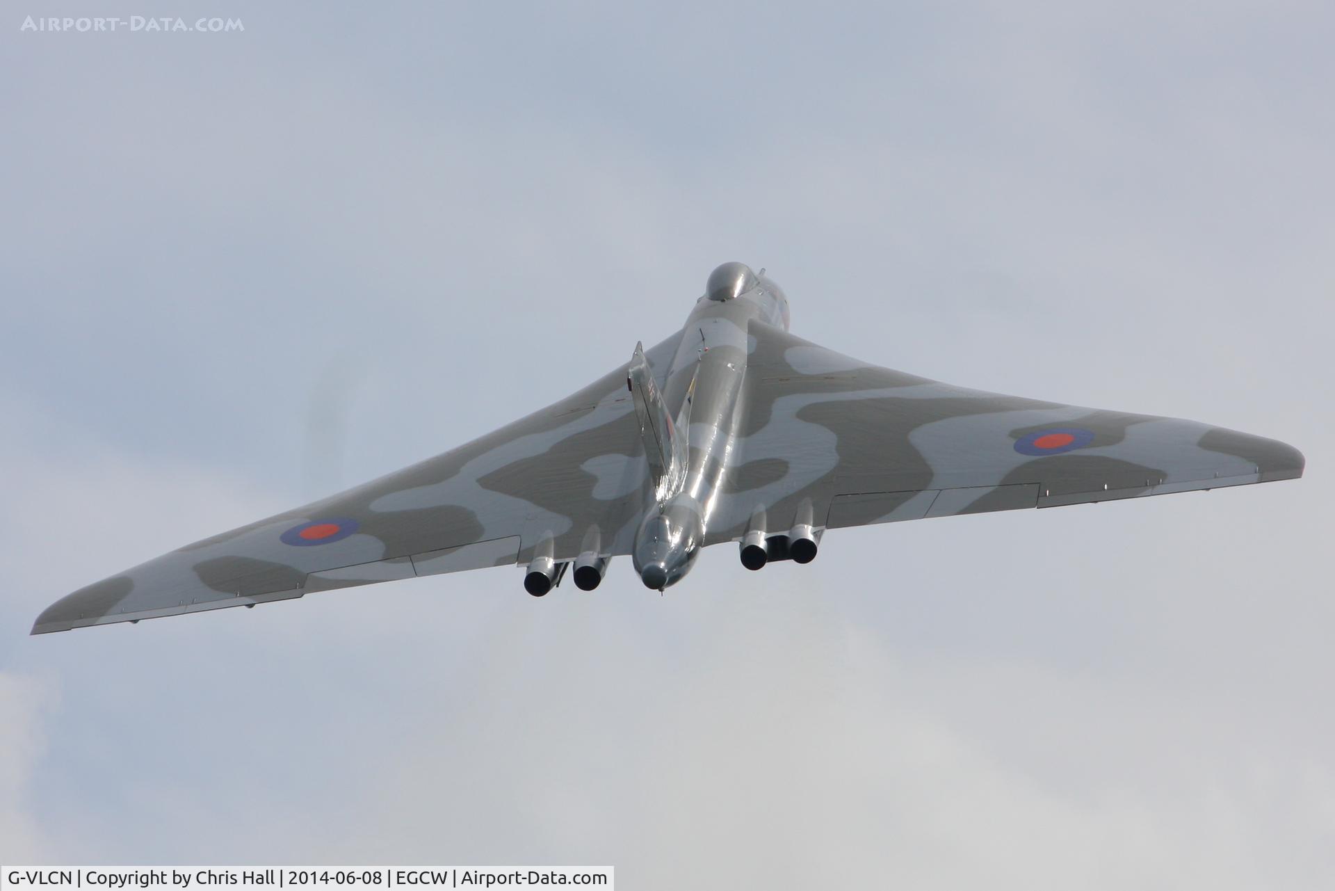 G-VLCN, 1960 Avro Vulcan B.2 C/N Set 12, at the Bob Jones Memorial Airshow, Welshpool