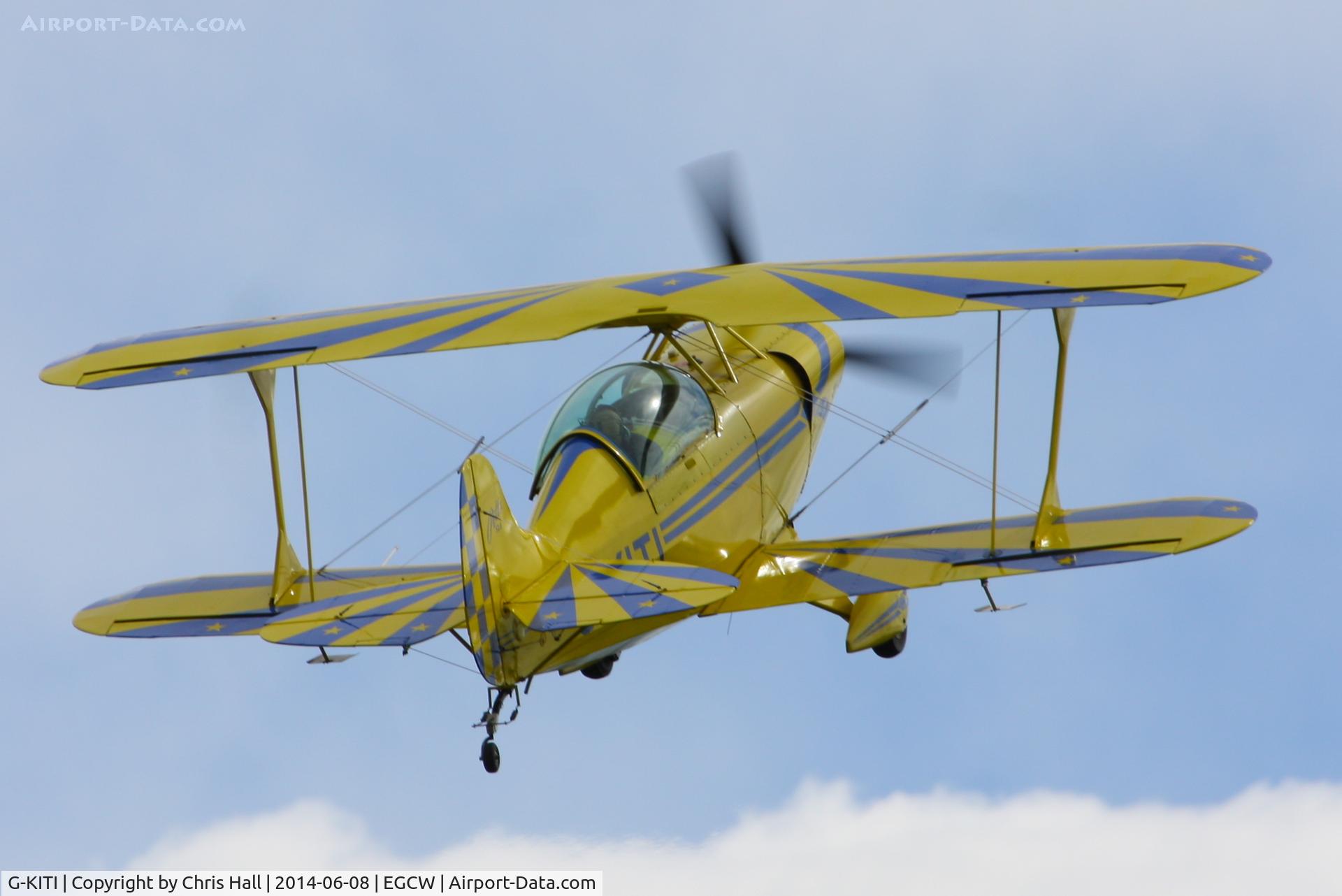 G-KITI, 1982 Pitts S-2E Special C/N 002, at the Bob Jones Memorial Airshow, Welshpool