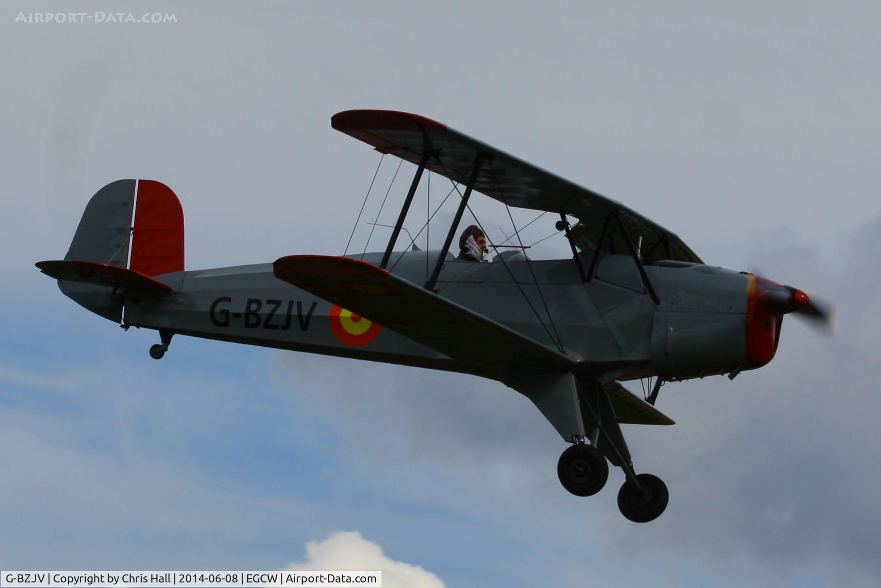 G-BZJV, 1957 CASA 1-131E Srs 1000 C/N 1075, at the Bob Jones Memorial Airshow, Welshpool