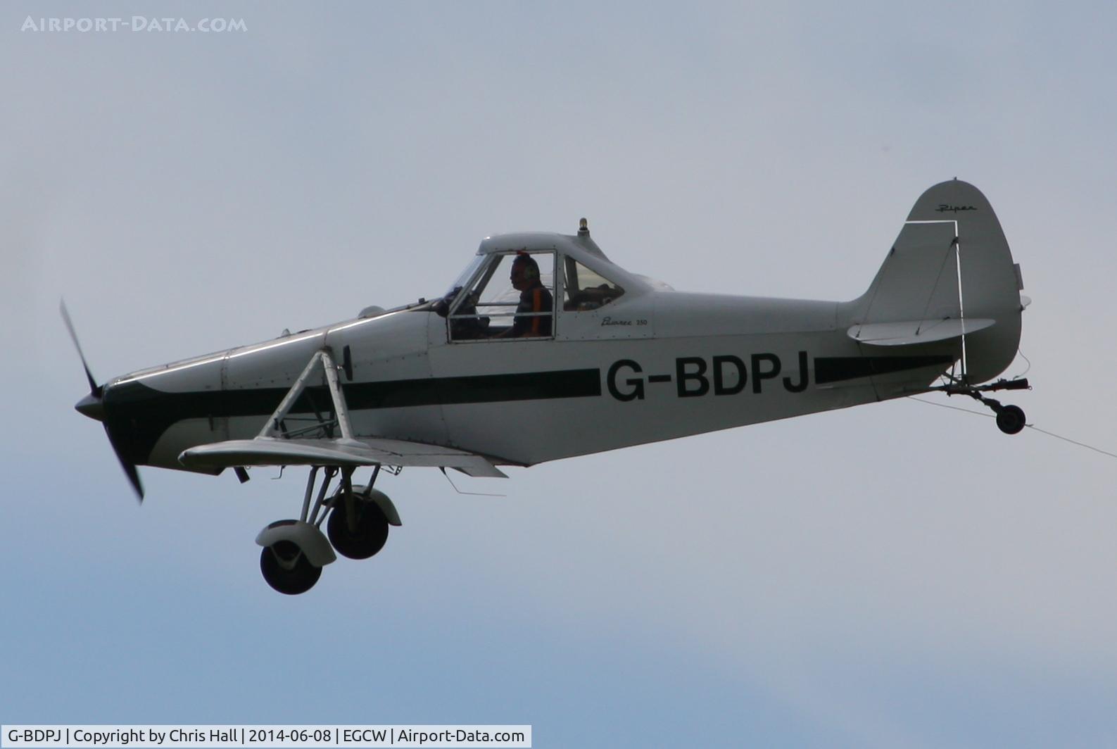 G-BDPJ, 1965 Piper PA-25-235 Pawnee C/N 25-3665, at the Bob Jones Memorial Airshow, Welshpool