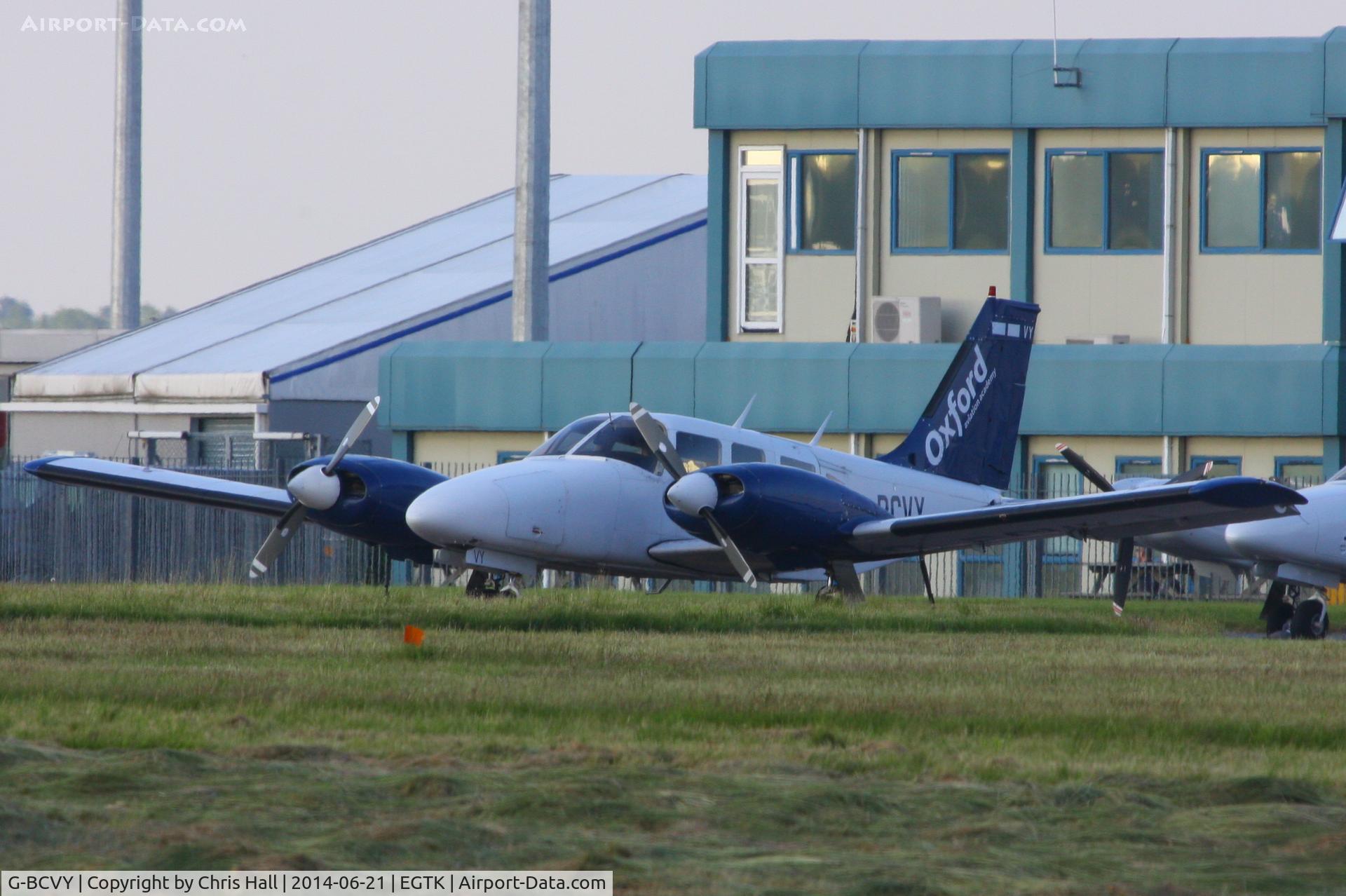 G-BCVY, 1974 Piper PA-34-200T Seneca II C/N 34-7570022, Oxford Aviation Academy
