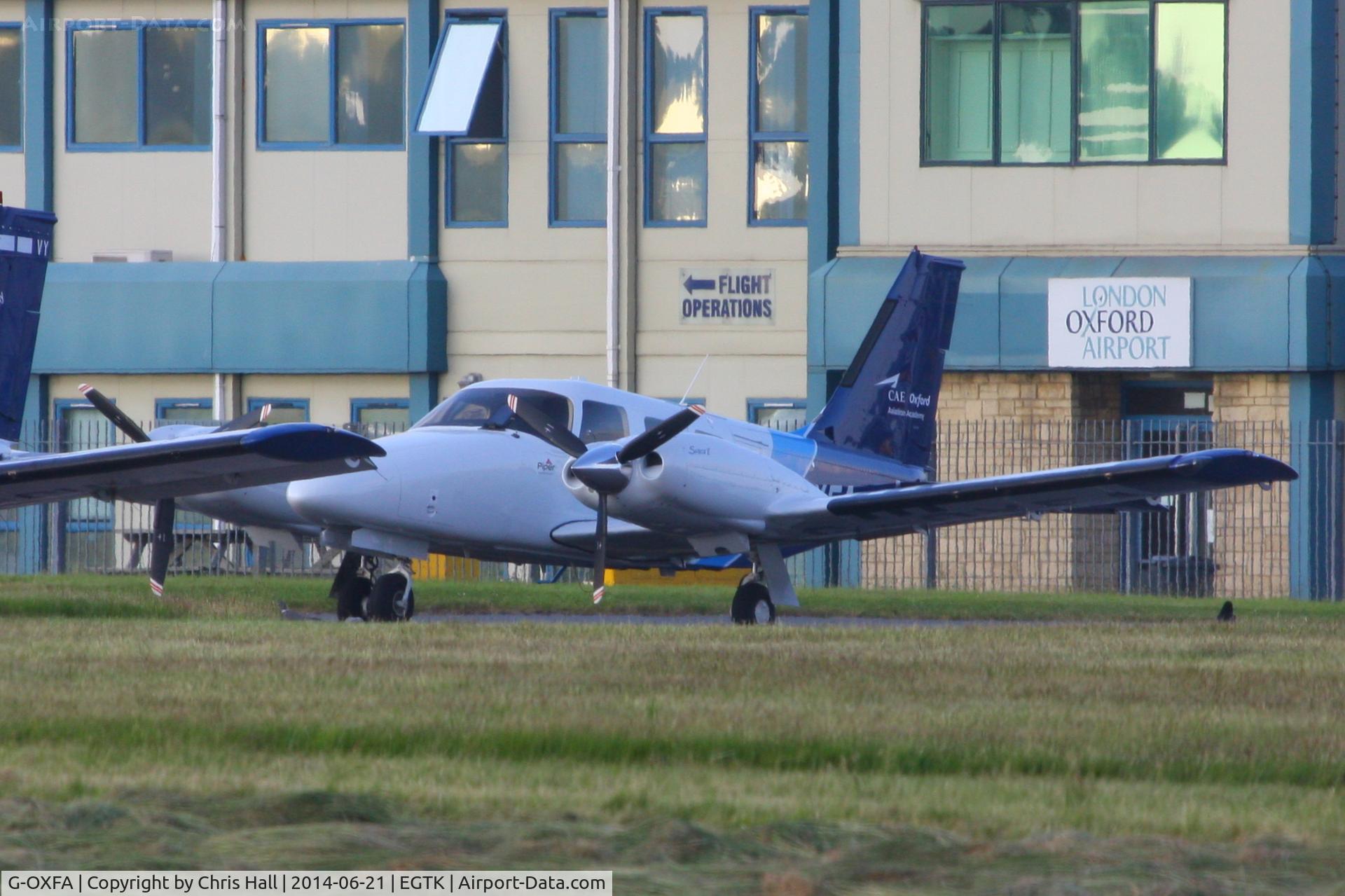 G-OXFA, 2013 Piper PA-34-220T Seneca V C/N 34-49479, Oxford Aviation Academy