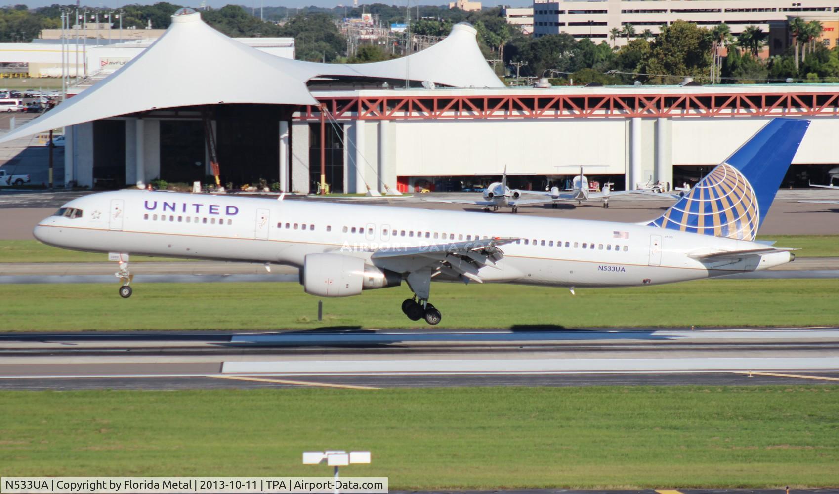 N533UA, 1991 Boeing 757-222 C/N 25073, United 757-200