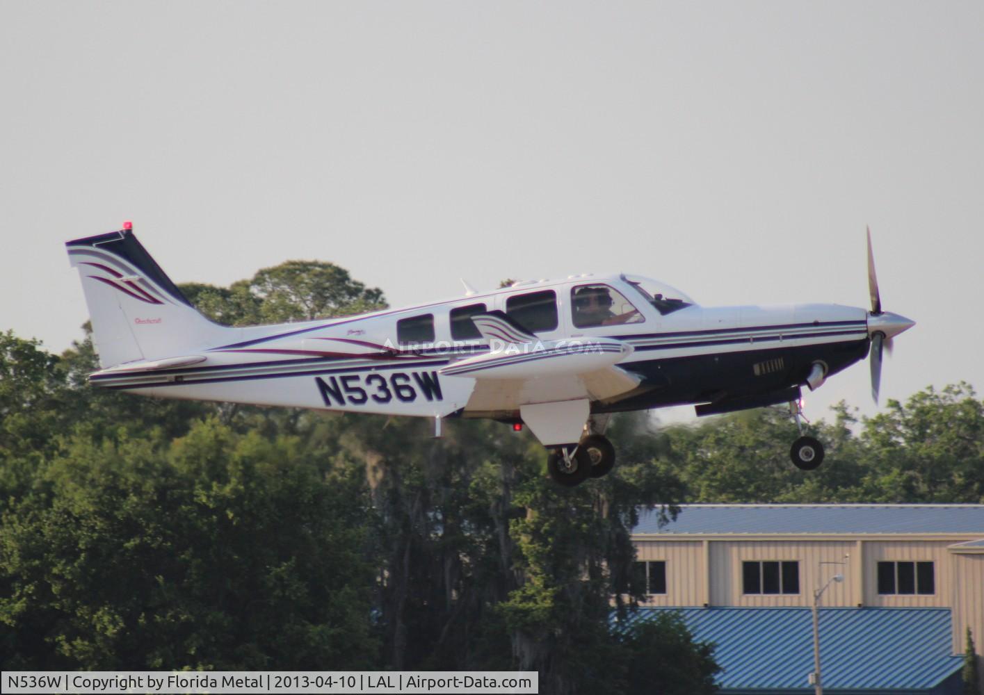 N536W, 2002 Raytheon Aircraft Company A36 Bonanza C/N E-3458, Beech A36
